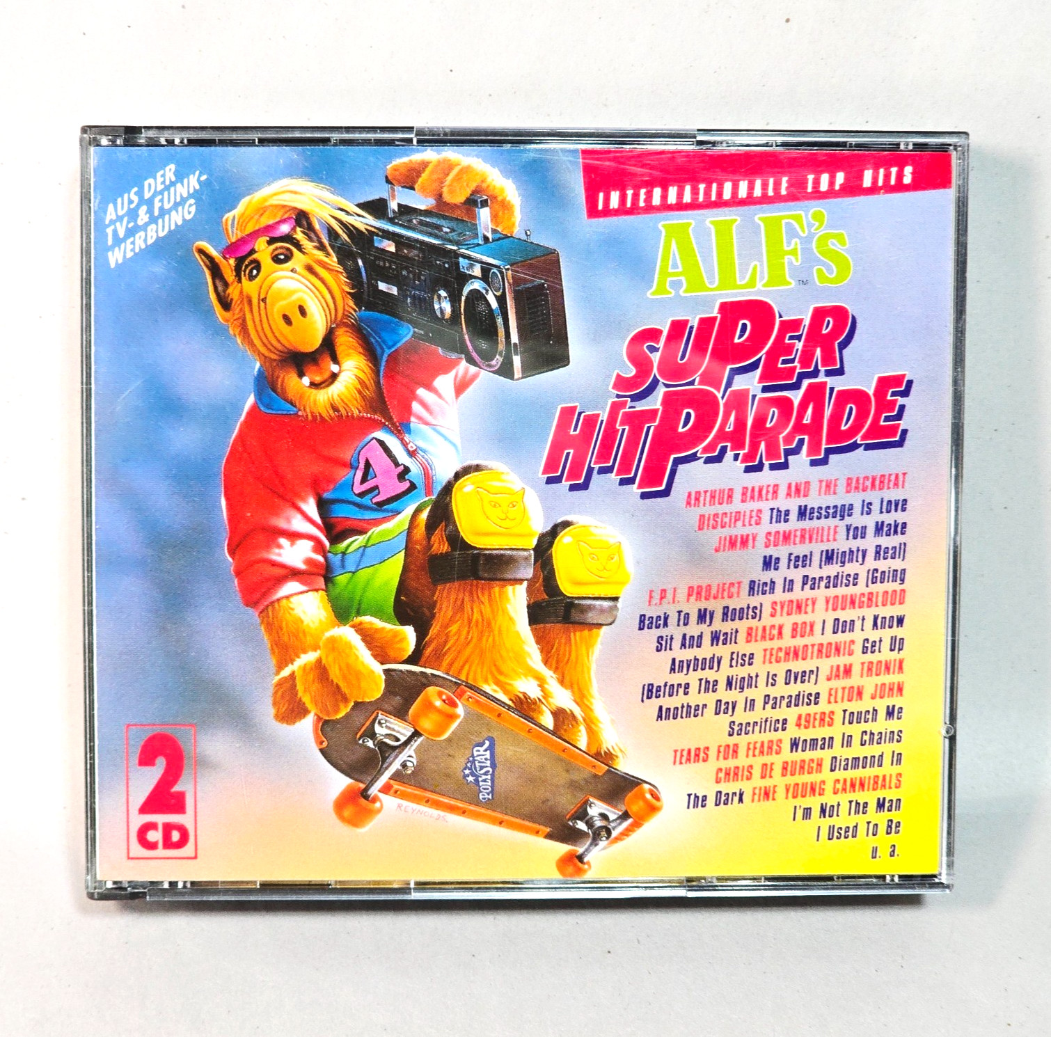 Vtg 1990 West Germany Polystar ALF’s Super Hit Parade 2-CD Compilation Import