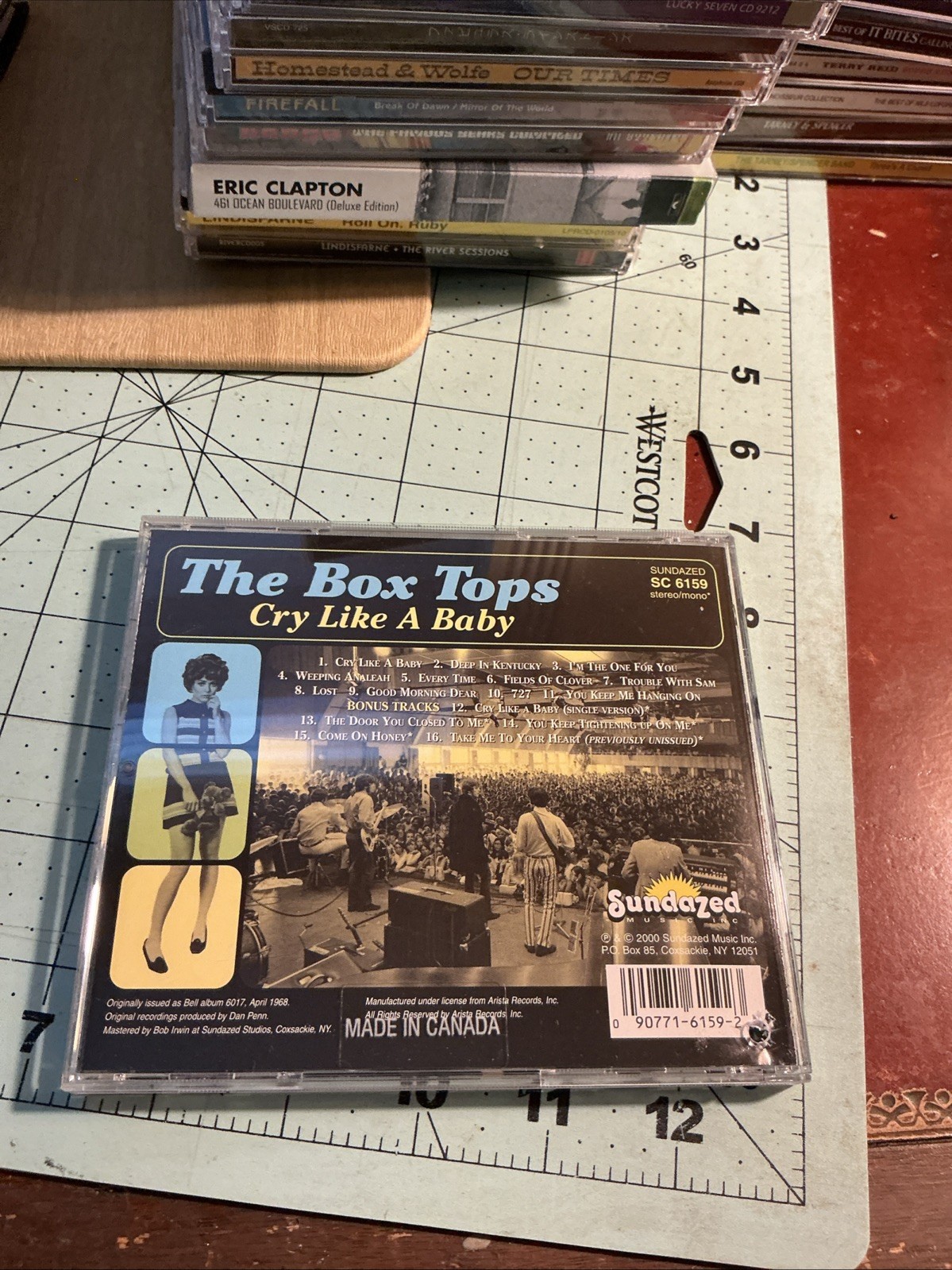 The Box Tops- Cry Like A Baby CD