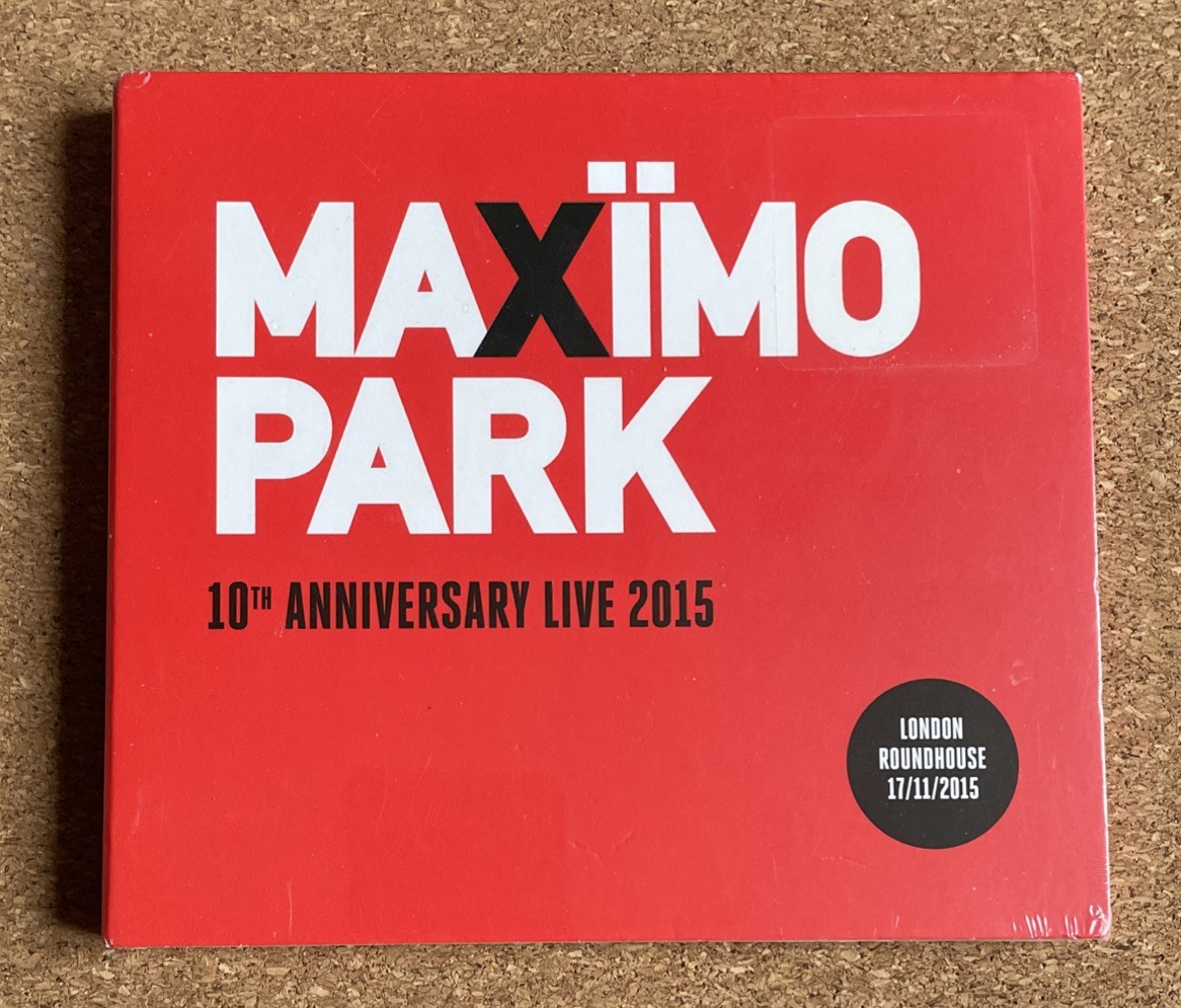 Maximo Park 10th Anniversary Live in London 2015 2 x CD Album Brand New & Sealed