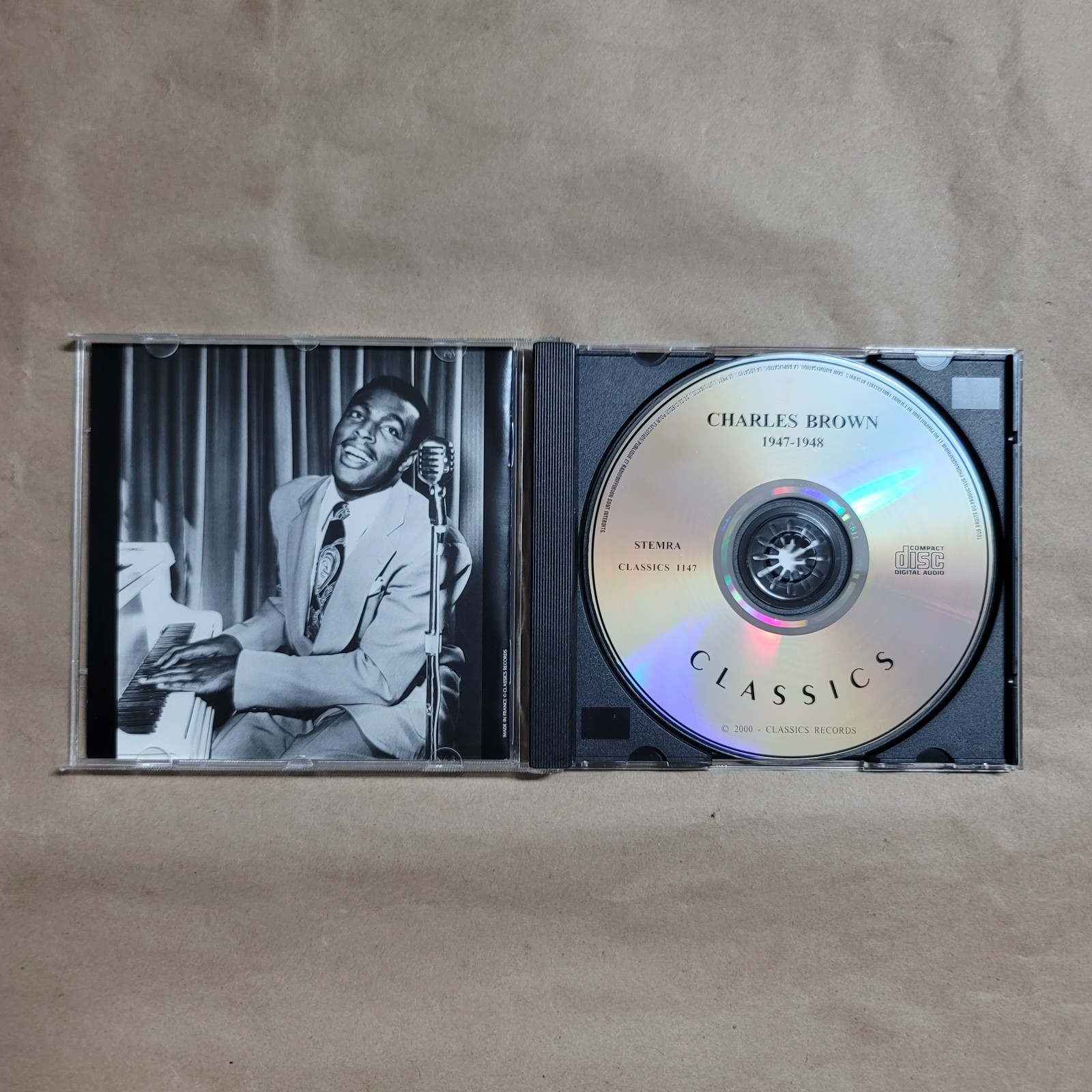 Charles Brown 1947-1948 CD Chronological Classics 1147 Blues Piano R&B