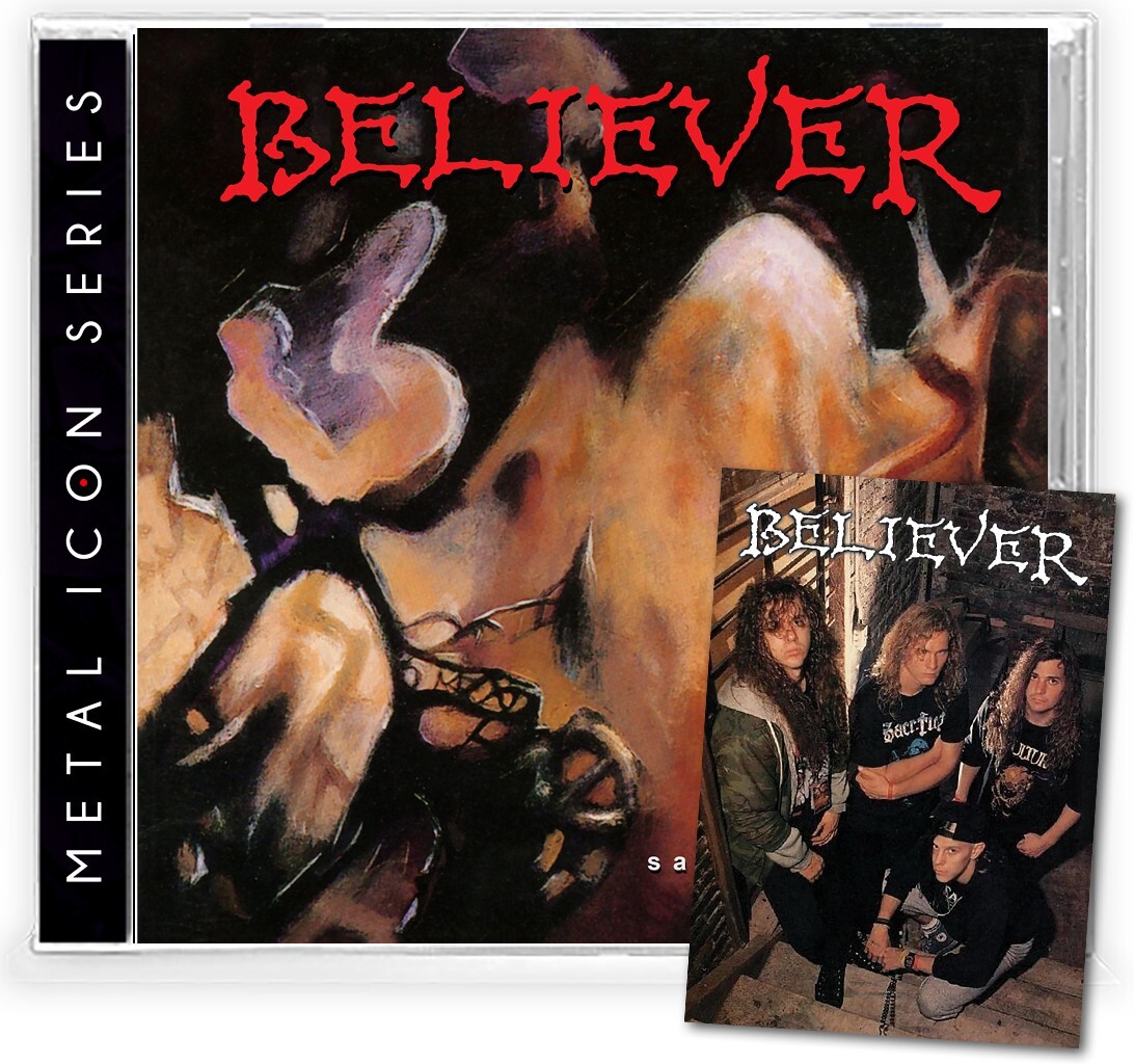 BELIEVER - SANITY OBSCURE (*NEW-CD, 2023, Bombworks) Silver CD w Card Xian Metal