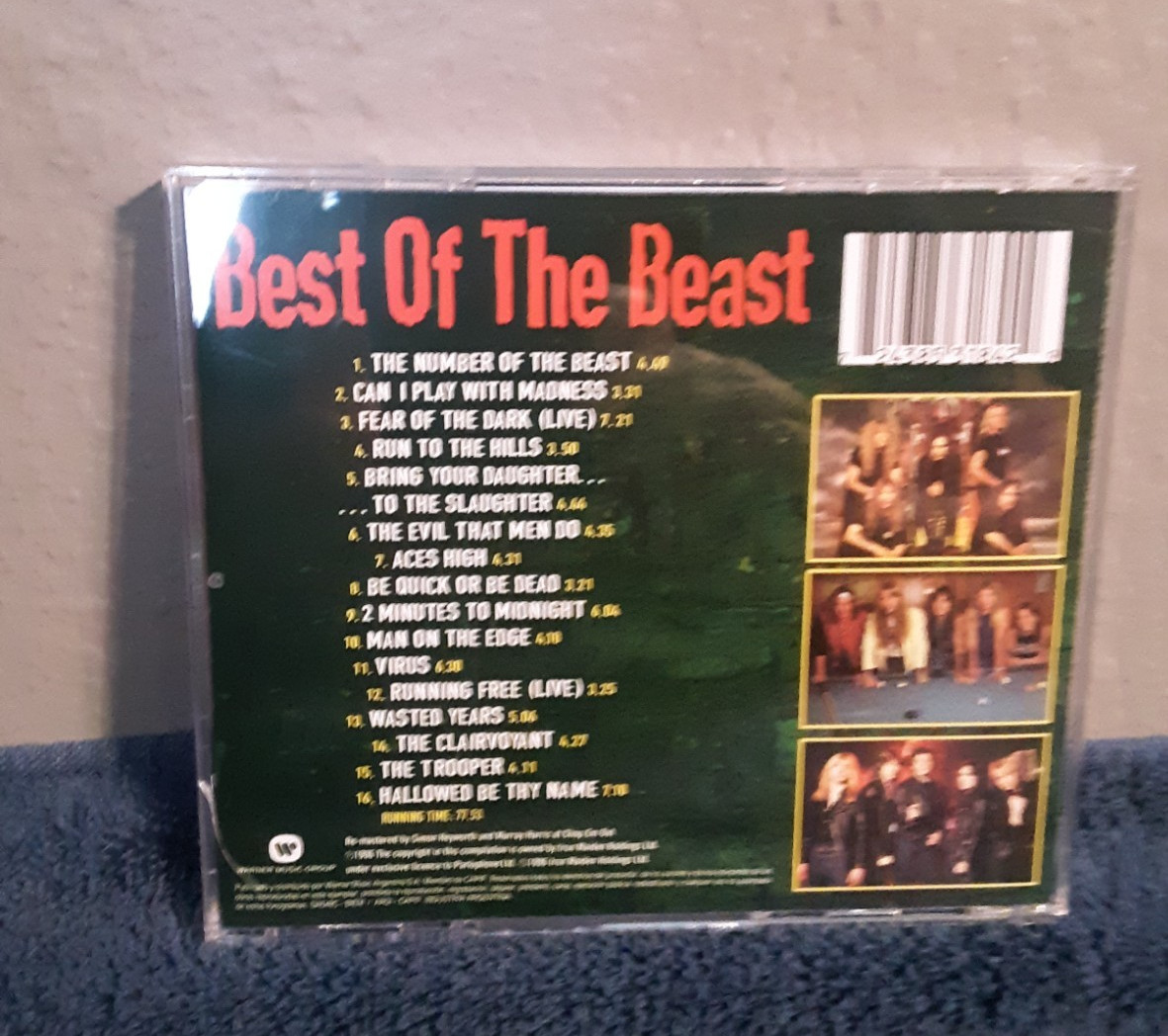 Iron Maiden Best Of The Beast CD Used/Like New