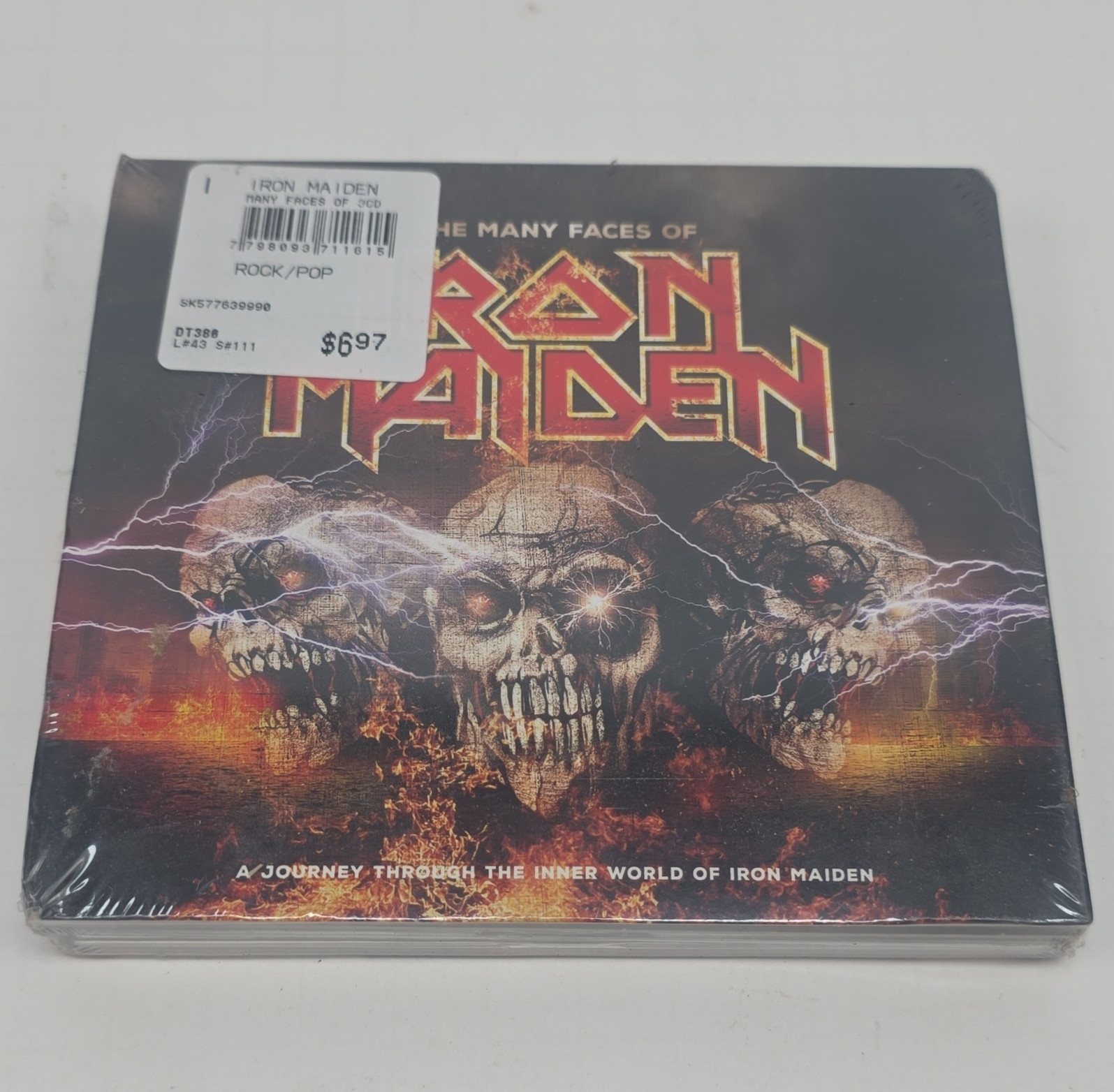 The Many Faces of Iron Maiden 3CD Box Set Rock Heavy Metal Music Brokers 2016
