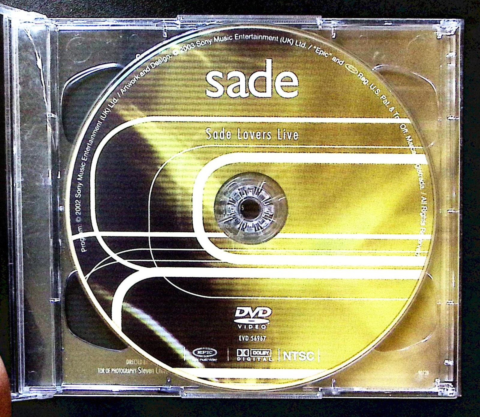 SADE – LOVERS ROCK / LOVERS LIVE EPIC RECORDS CD 6563