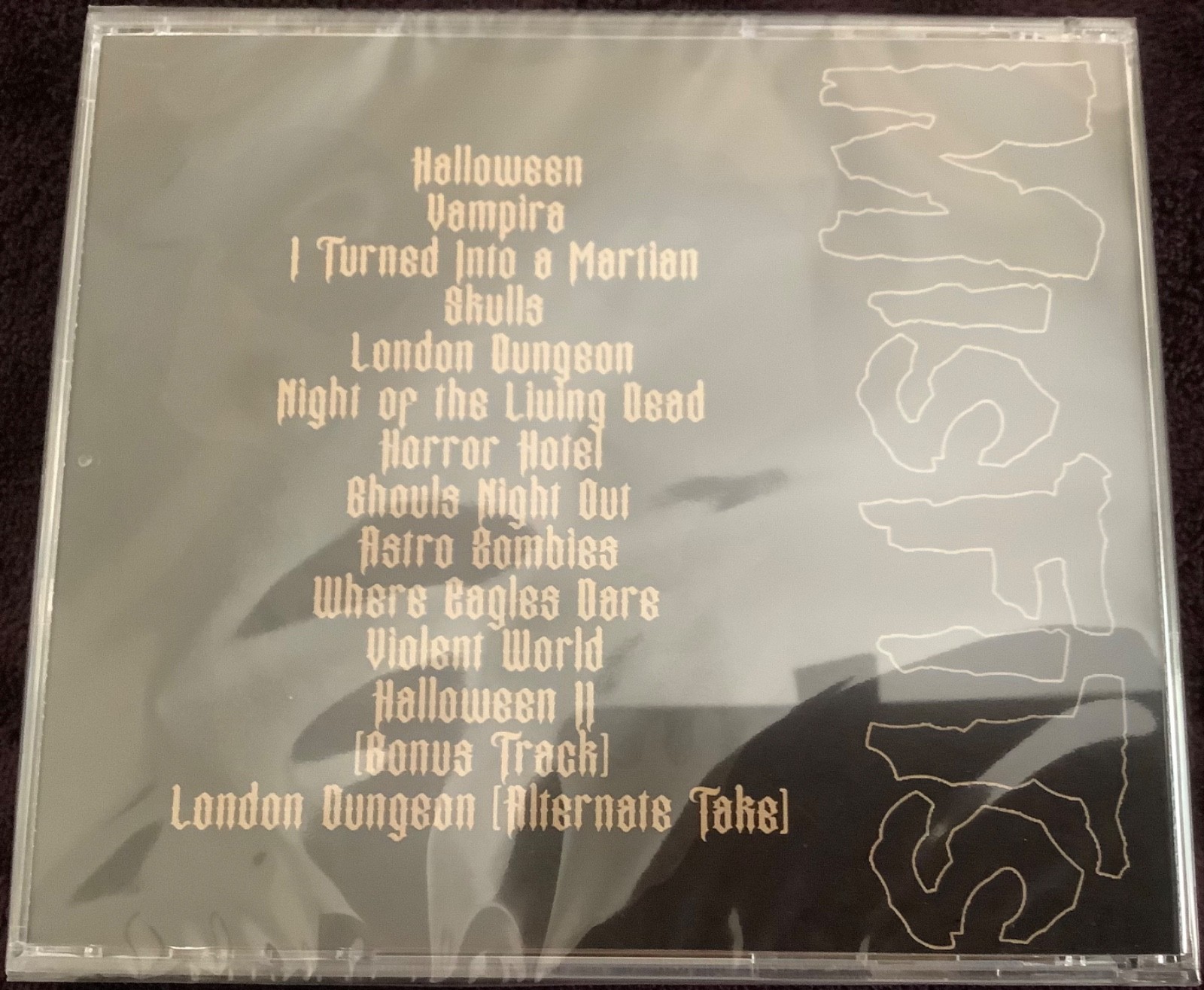 THE MISFITS 12 HITS FROM HELL THE MSP SESSIONS CD DANZIG DOYLE EERIE VON REISSUE