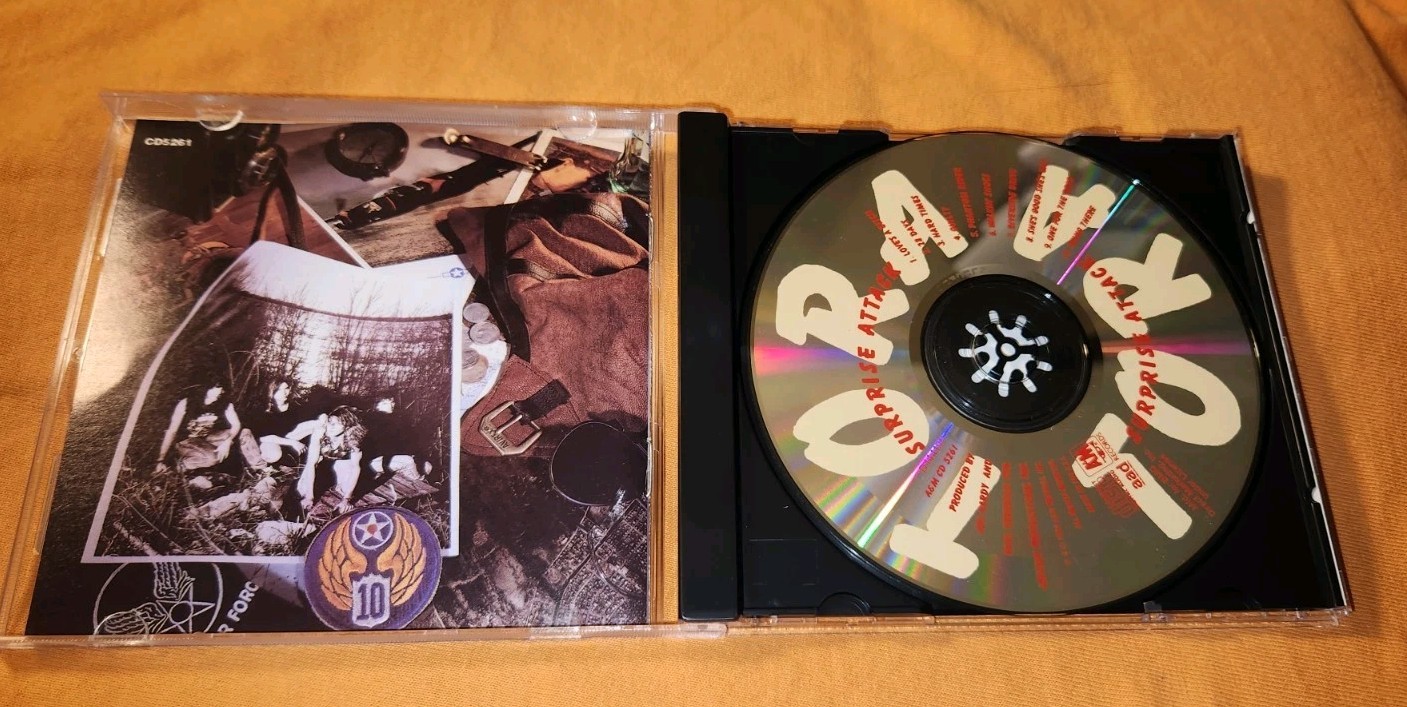 Tora Tora - Surprise Attack CD (A&M Records 1989) Hard Rock Glam Metal