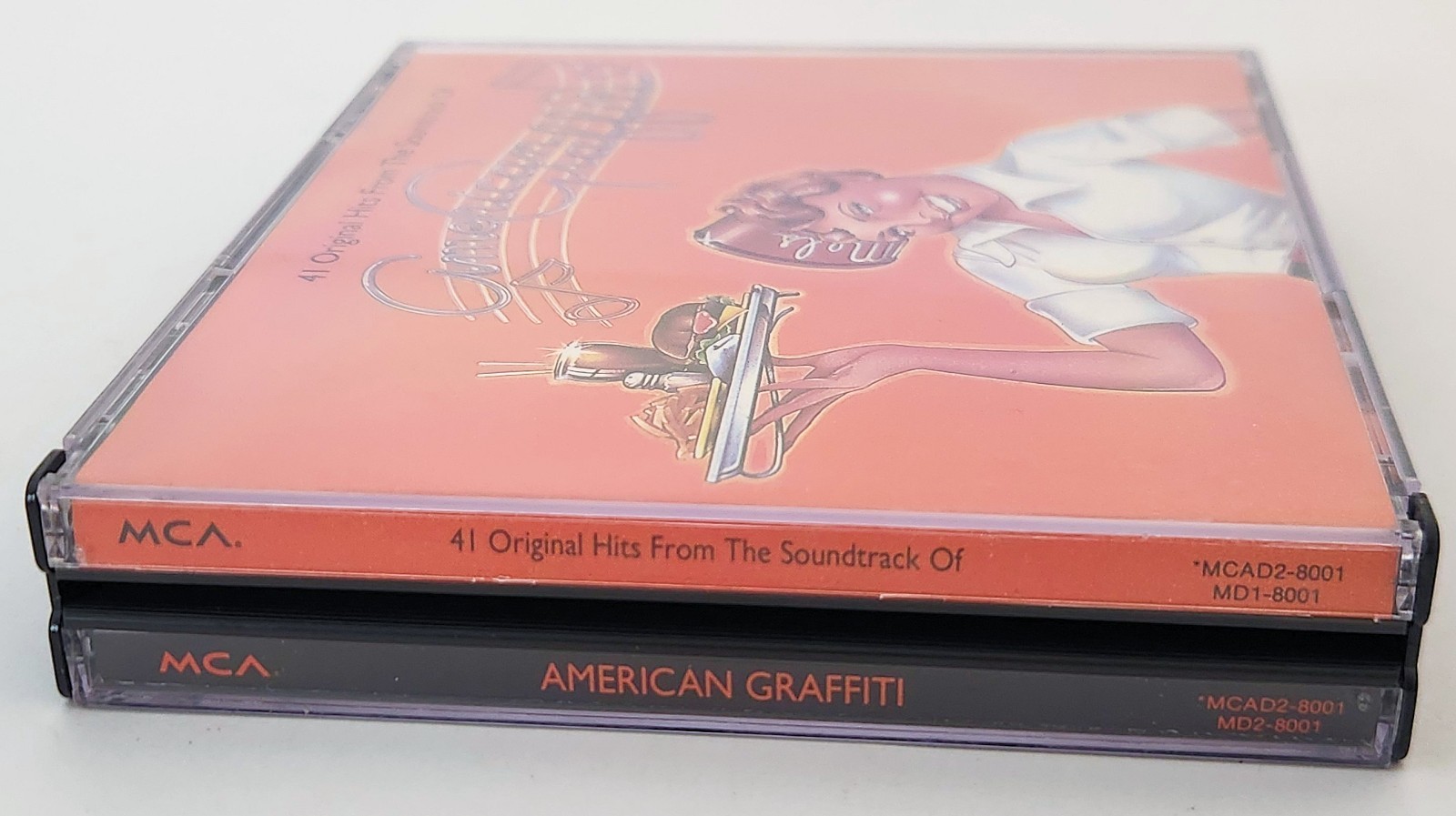 American Graffiti Soundtrack CD 2 Disc 1950s Oldies Rock n Roll Wolfman Jack