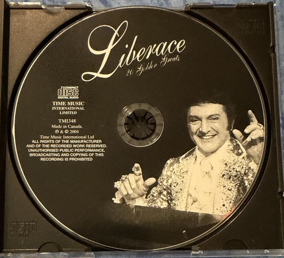 Liberace - 20 Golden Greats (CD, 1995) Classic Pop Easy Listening EMI