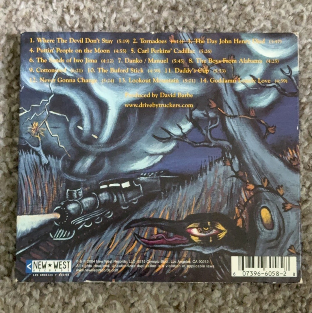 Drive-By Truckers The Dirty South CD 2004 New West Records Rock