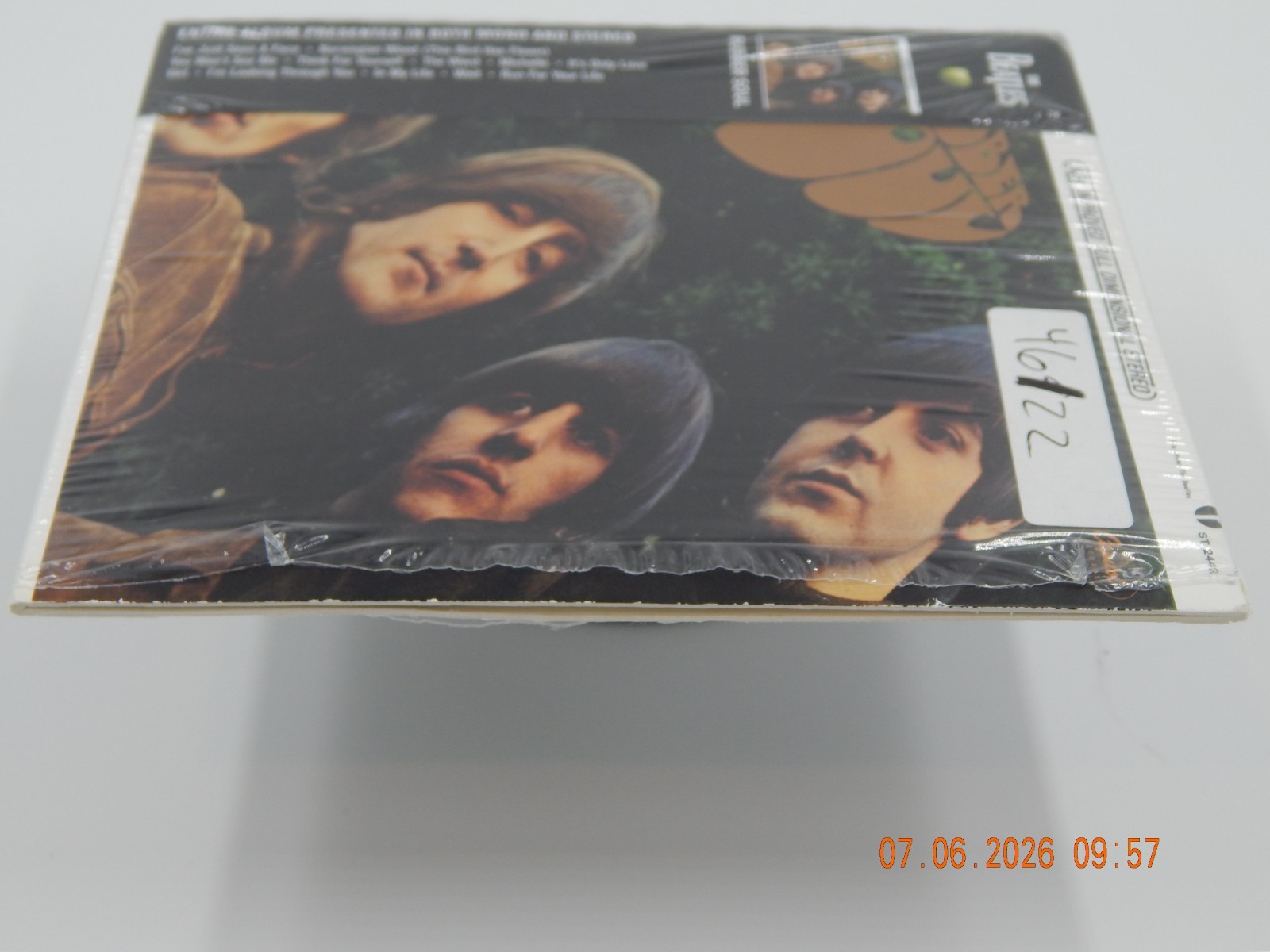 Beatles Rubber Soul CD Stereo Capitol Record ST 2442 BOO19707-02 Shrink Wrap NM