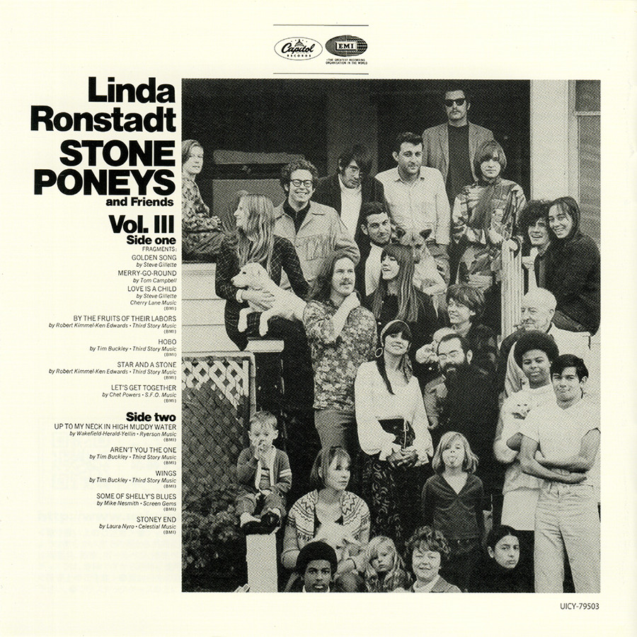 Linda Ronstadt ~ Stone Poneys ~ Vol 3 (1968) OBI CD 2021 Capitol Japan •• NEW ••