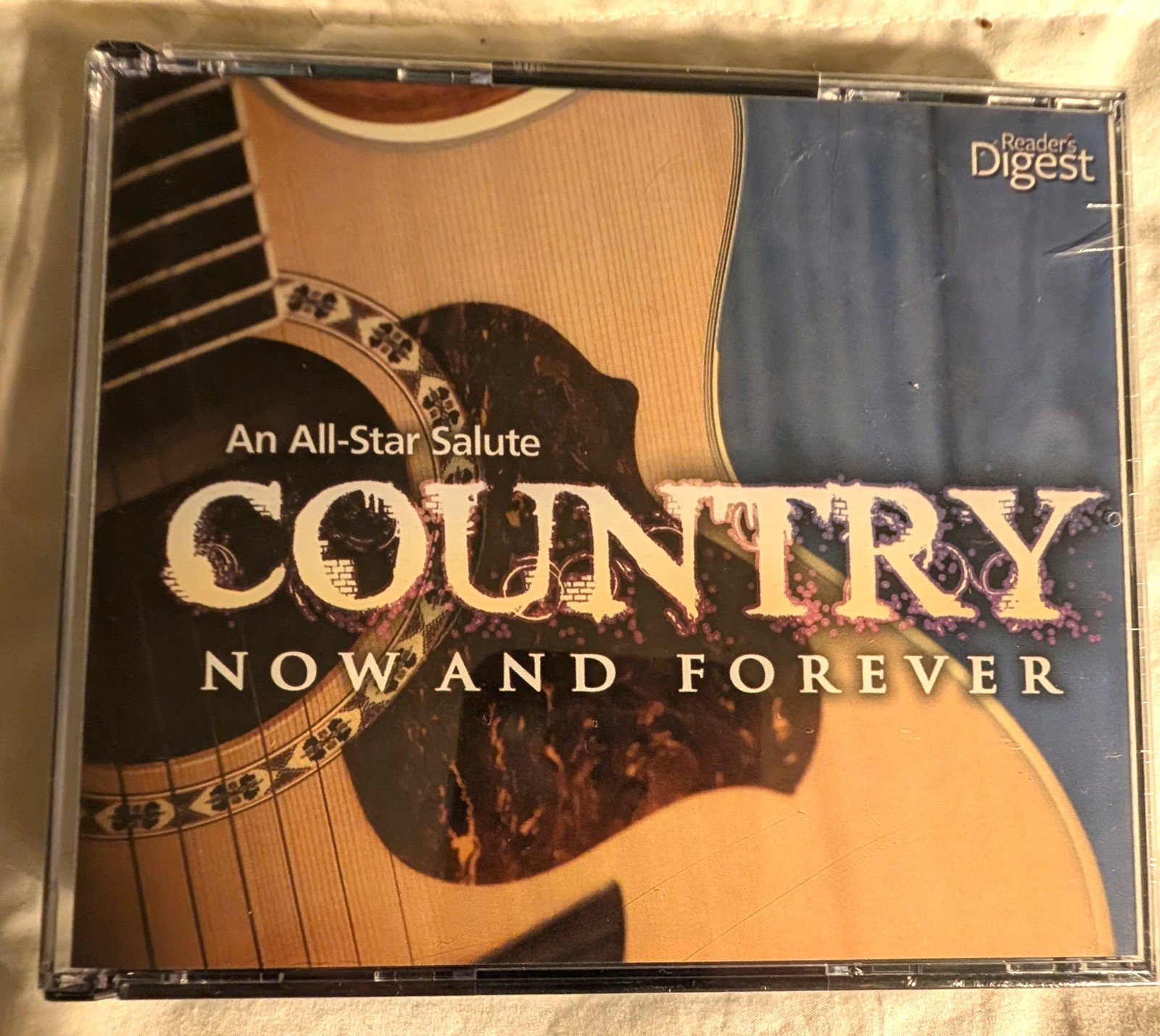 SEALED COUNTRY MUSIC BUNDLE - Two Readers Digest 4-Disc Sets - 8 CDs/155 Tracks