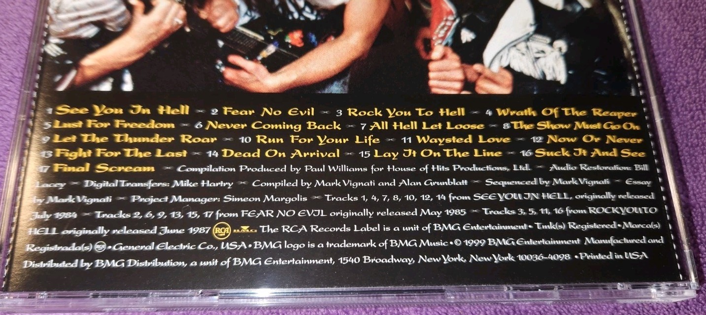 GRIM REAPER cd BEST OF GRIM REAPER