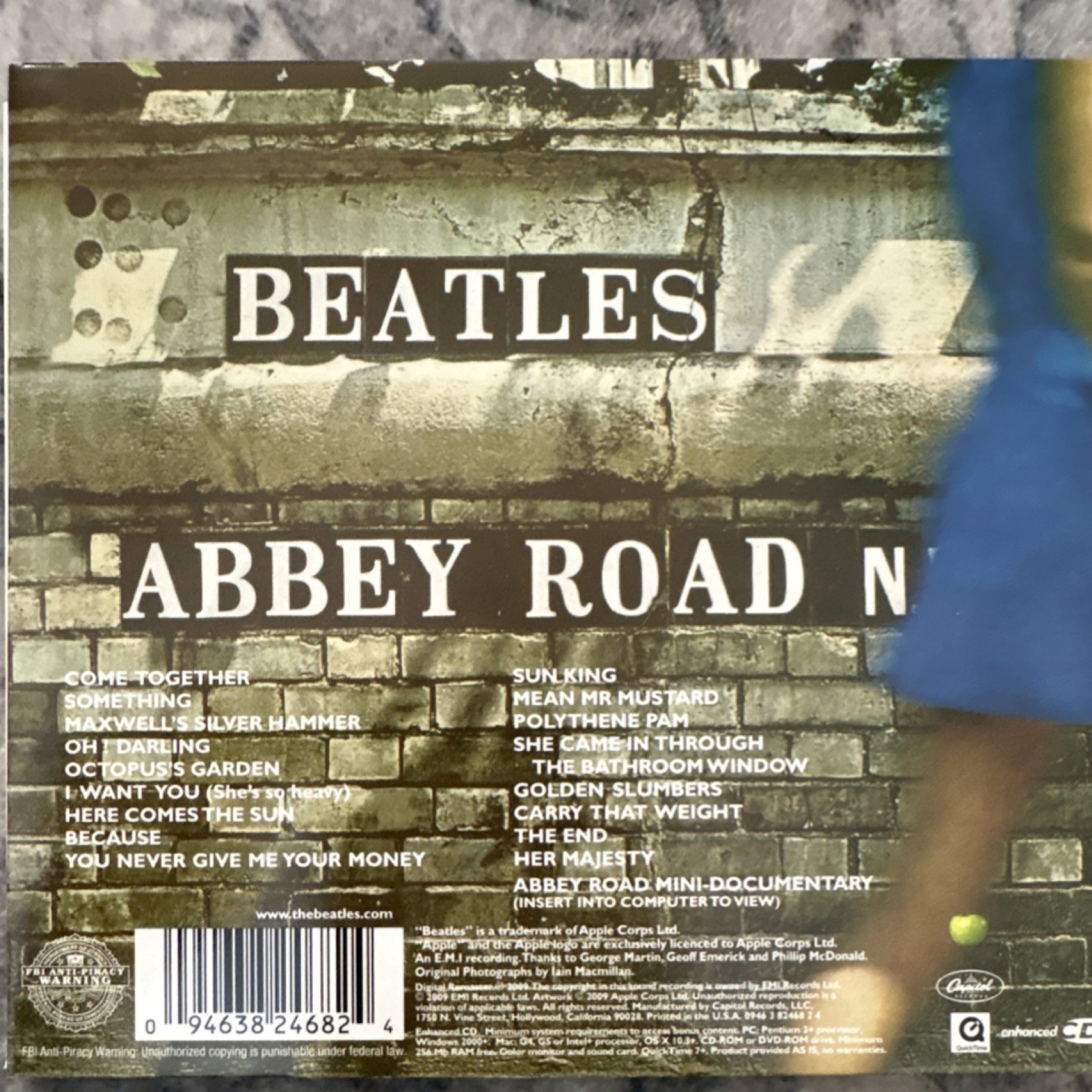 The Beatles Abbey Road Rock CD Album Apple Records 2009 George Martin