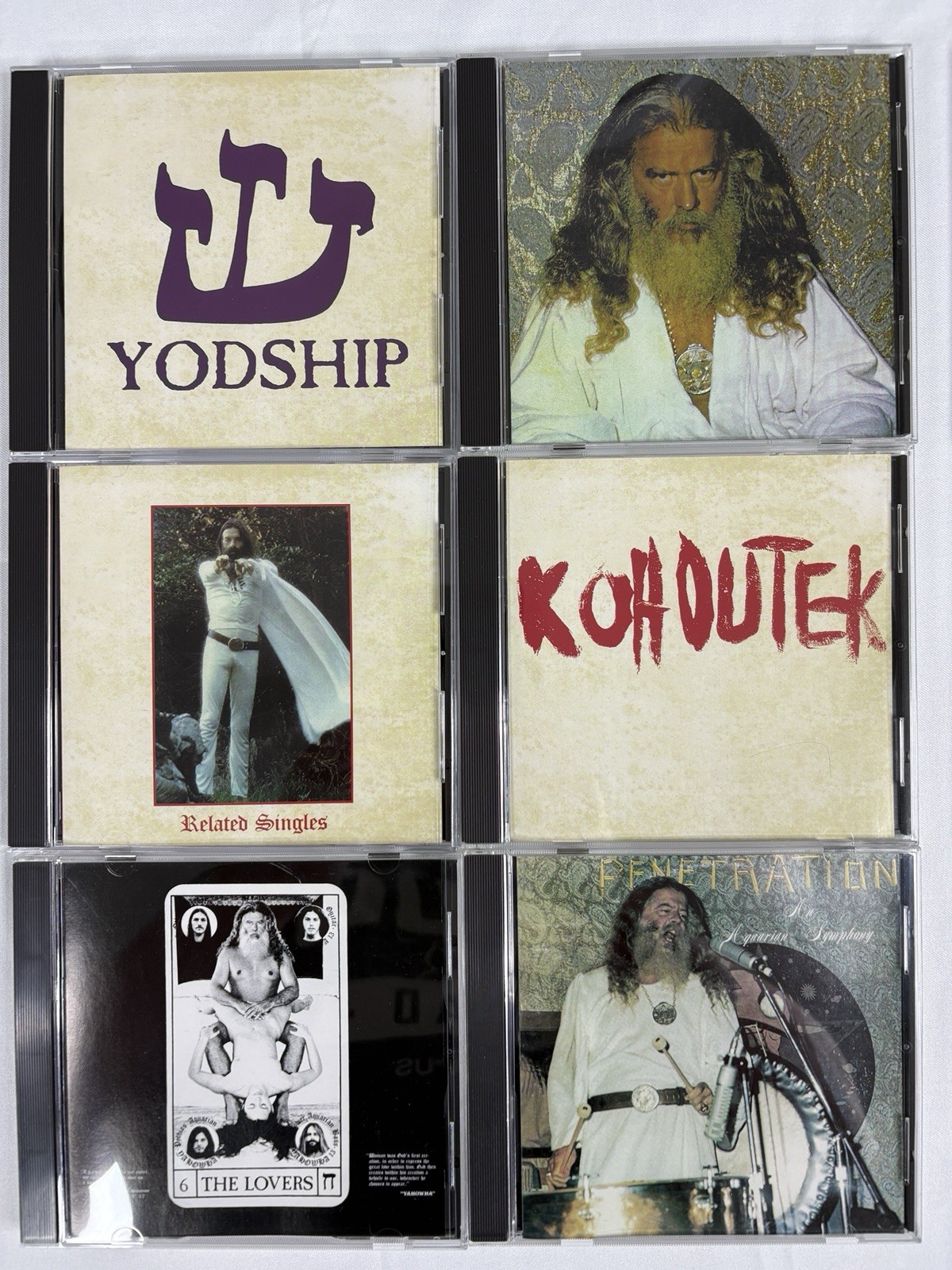 Yahowah God And Hair 13 CD Limited Edition Psychedelic Rock Collection 1998