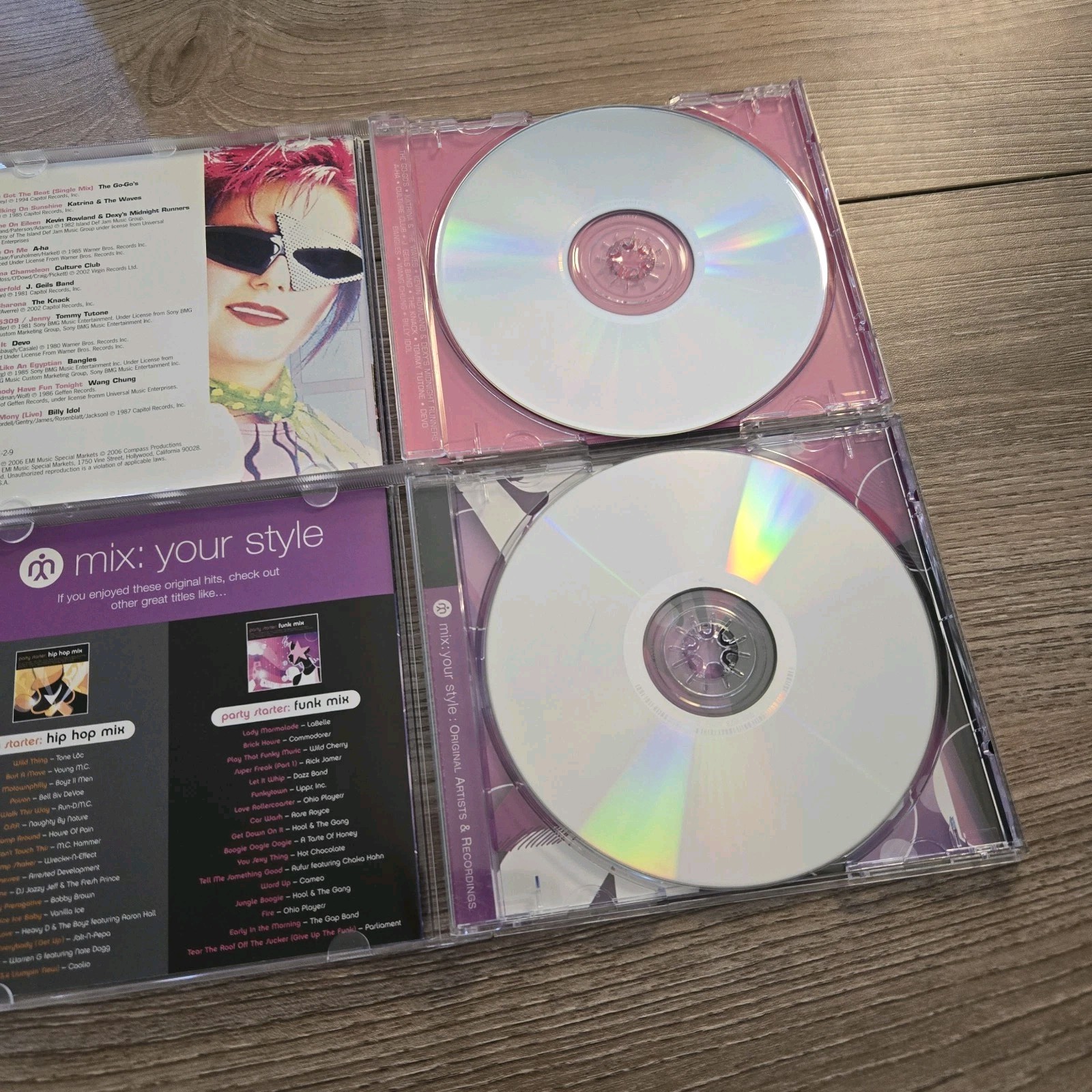 80s Party Mix + Party Starter Booty Mix [2 CD LOT] Dance Pop R&B Hits