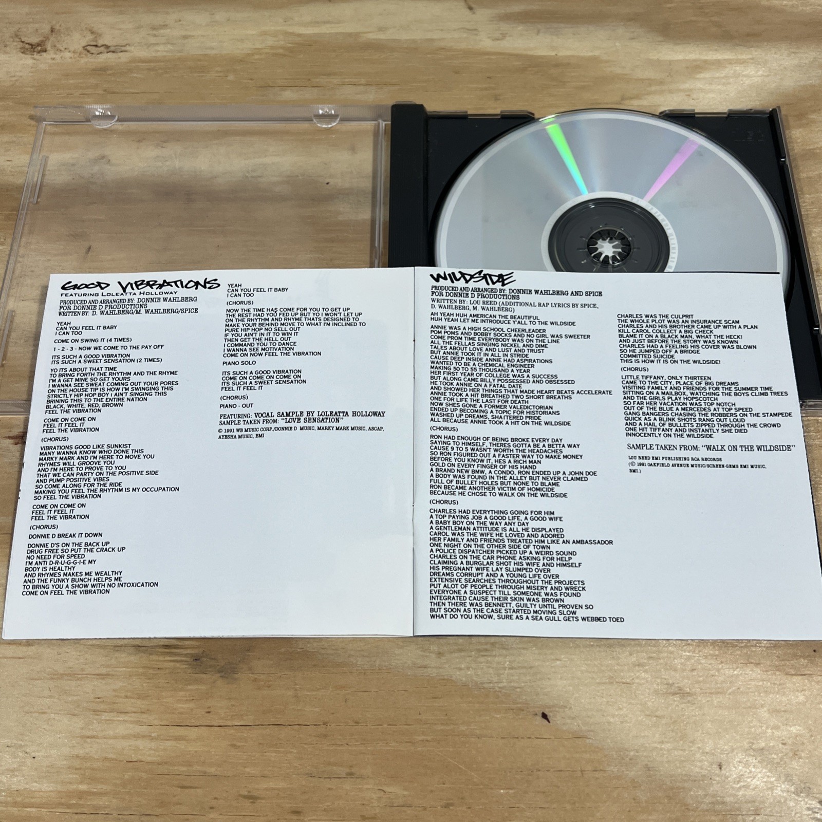 Marky Mark And The Funky Bunch - Music For The People CD Rock Rap Funk Free Ship