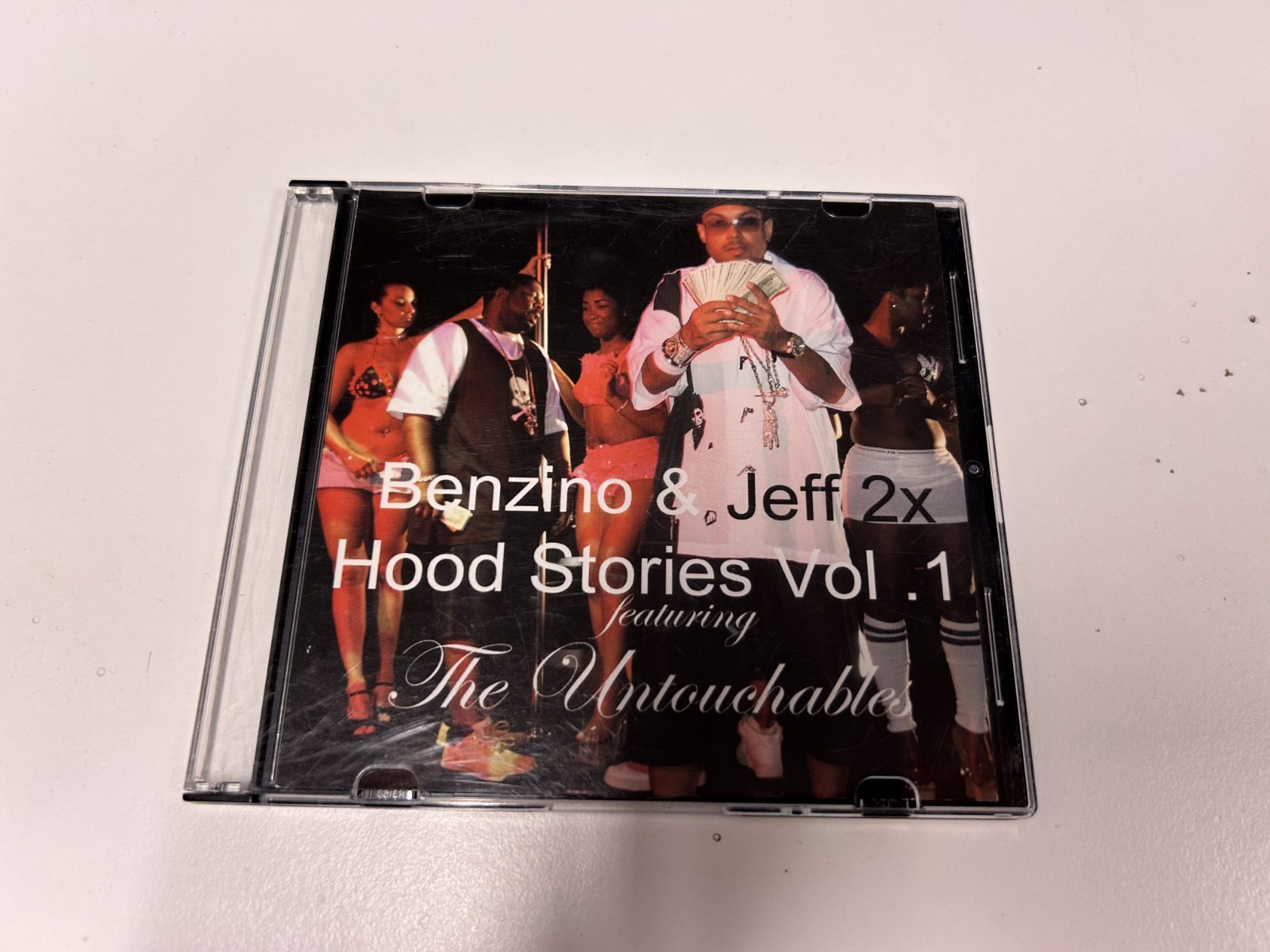 BENZINO & JEFF 2X HOOD STORIES VOL 1 THE UNTOUCHABLES MADE MEN MIXTAPE MIX CD