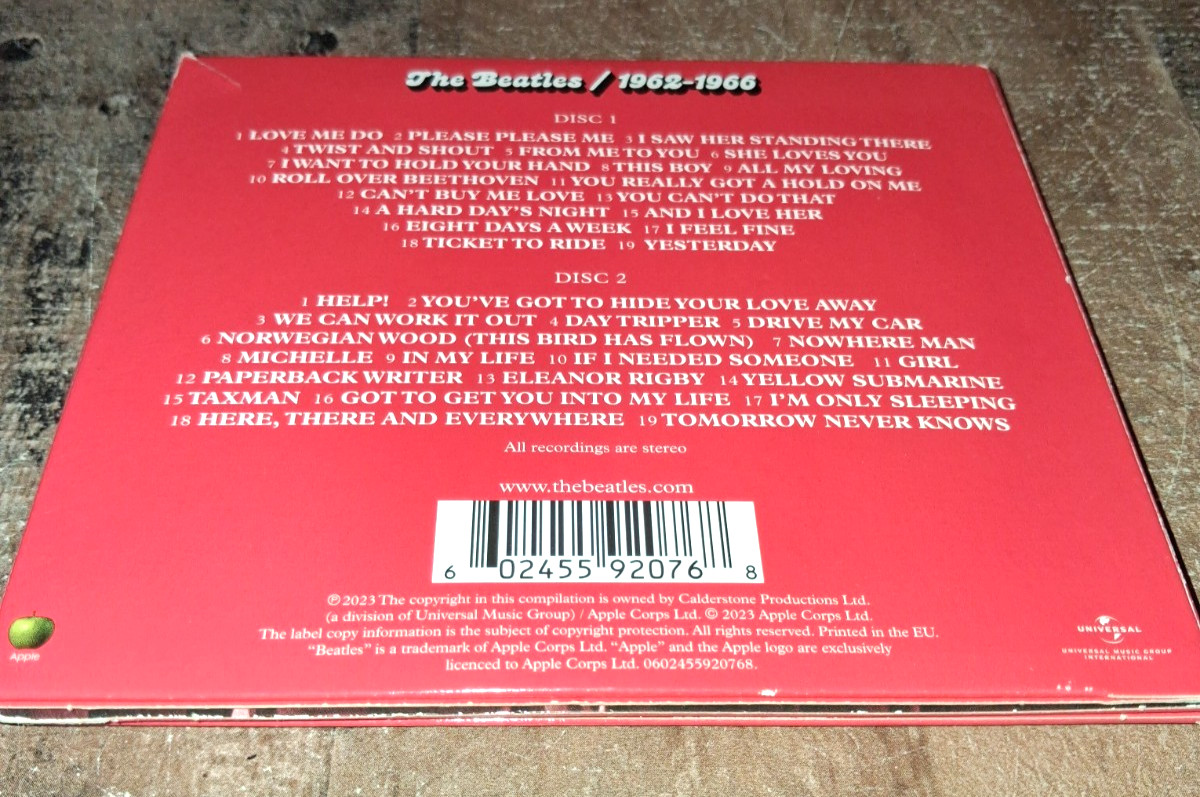 The Beatles The Beatles 1962-1966 2023 Edition 2 CDs Read