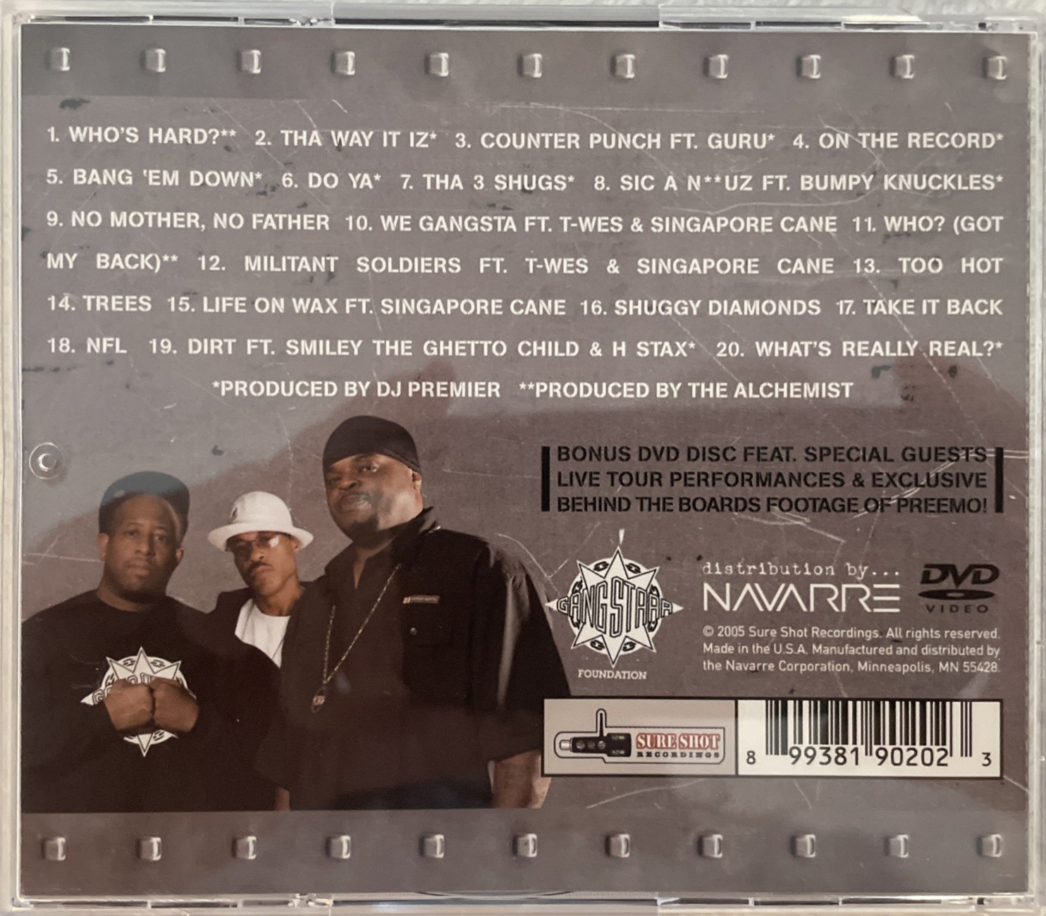 Big Shug - Who's Hard (Audio CD - 2005) Bonus DVD [Explicit Lyrics] Jewel case
