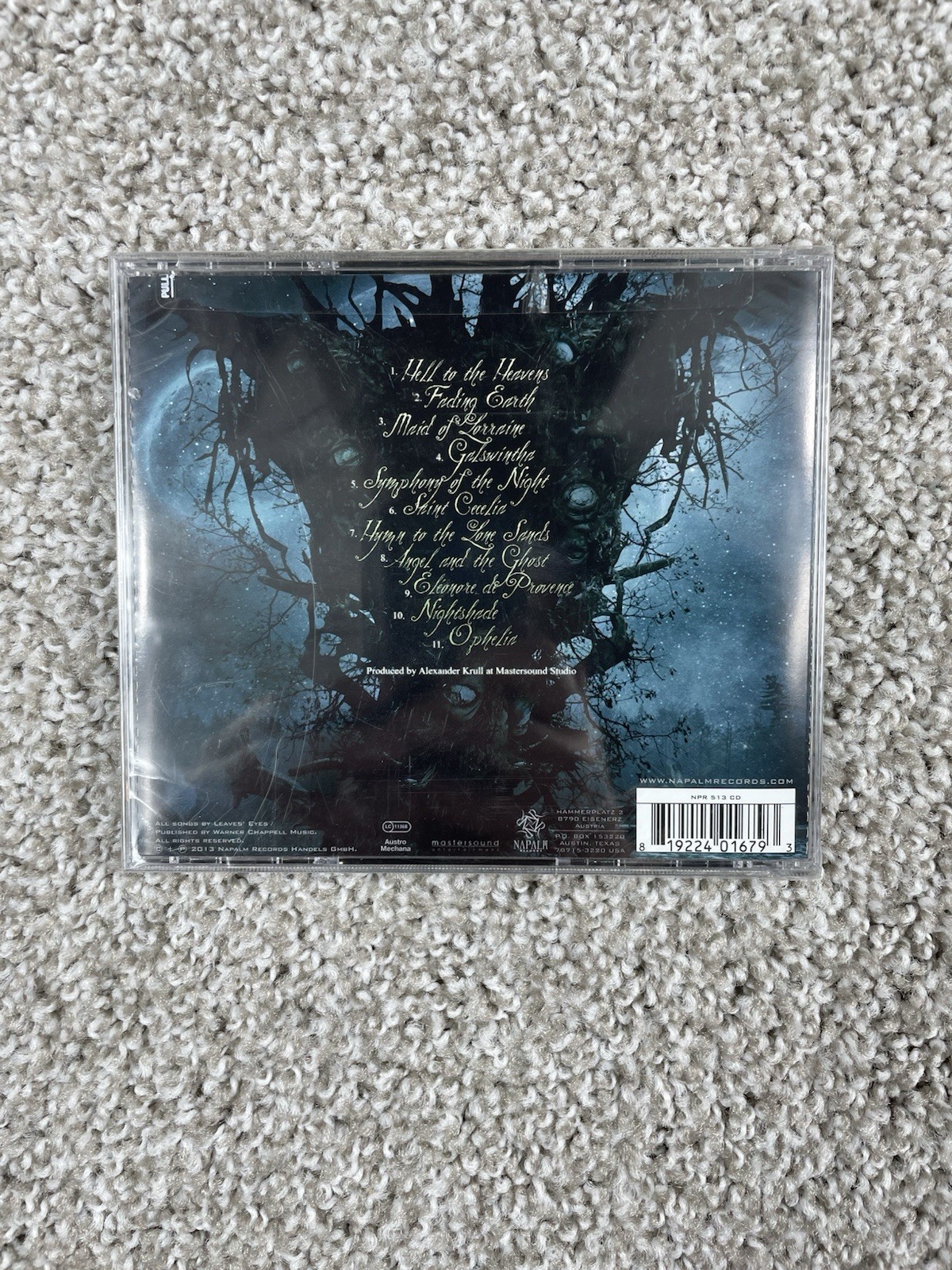 Symphonies of the Night by Leaves Eyes (CD, 2013) Brand New