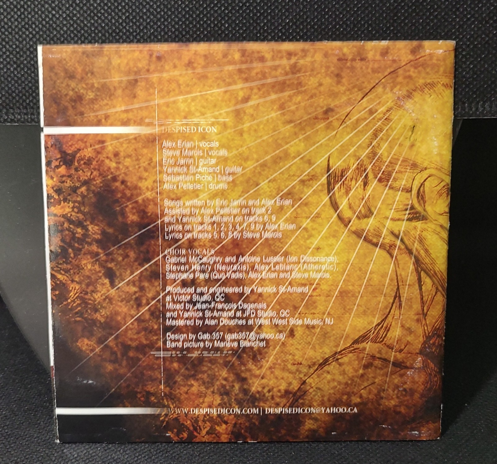 DESPISED ICON, The Healing Process. METAL CD FROM 2005