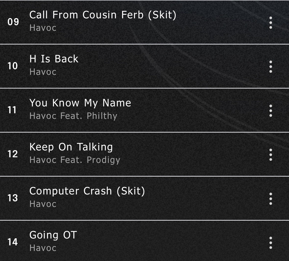 Havoc— From Now On Rap Mixtape CD((COPY))