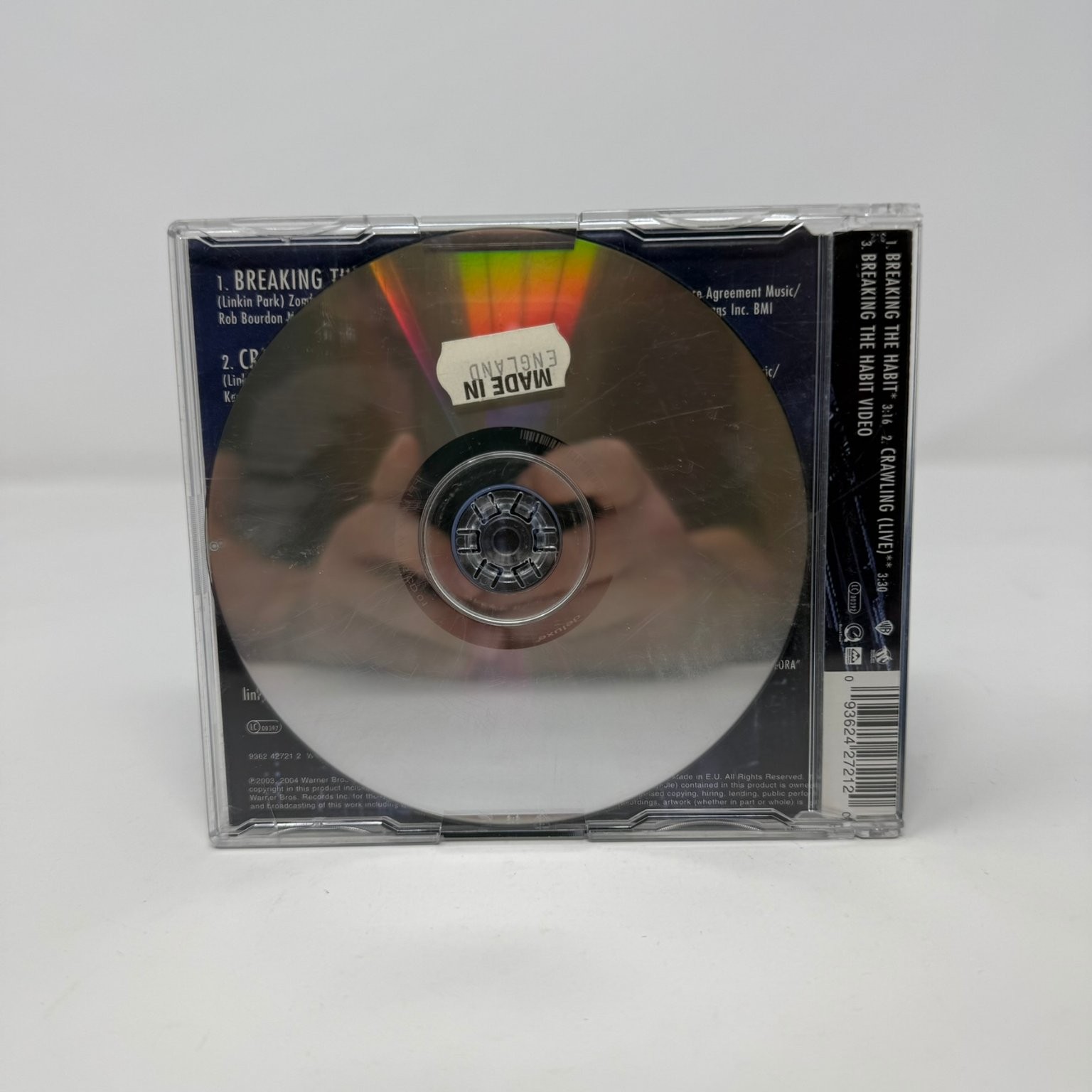 Linkin Park – Breaking The Habit (CD Single, 2004) Live Video - Made In England