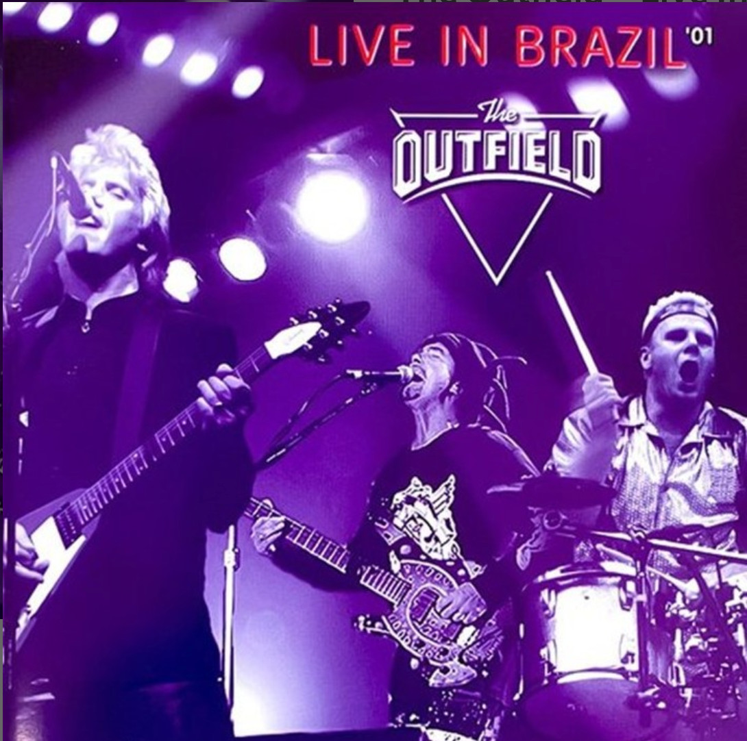 The Outfield – Live In Brazil '01 (2001) custom CD Limited Edition self-release