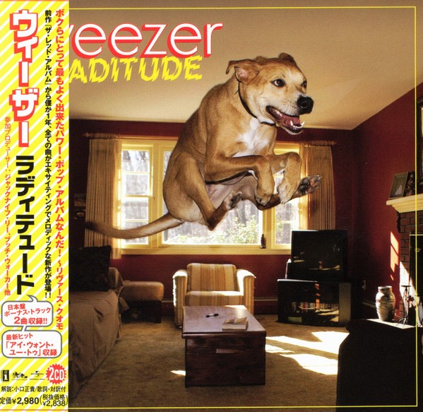 Weezer Raditude JAPAN 2 CD + 2 BONUS TRACKS & CD TRACKS AS NEW OBI UICF-1119/20