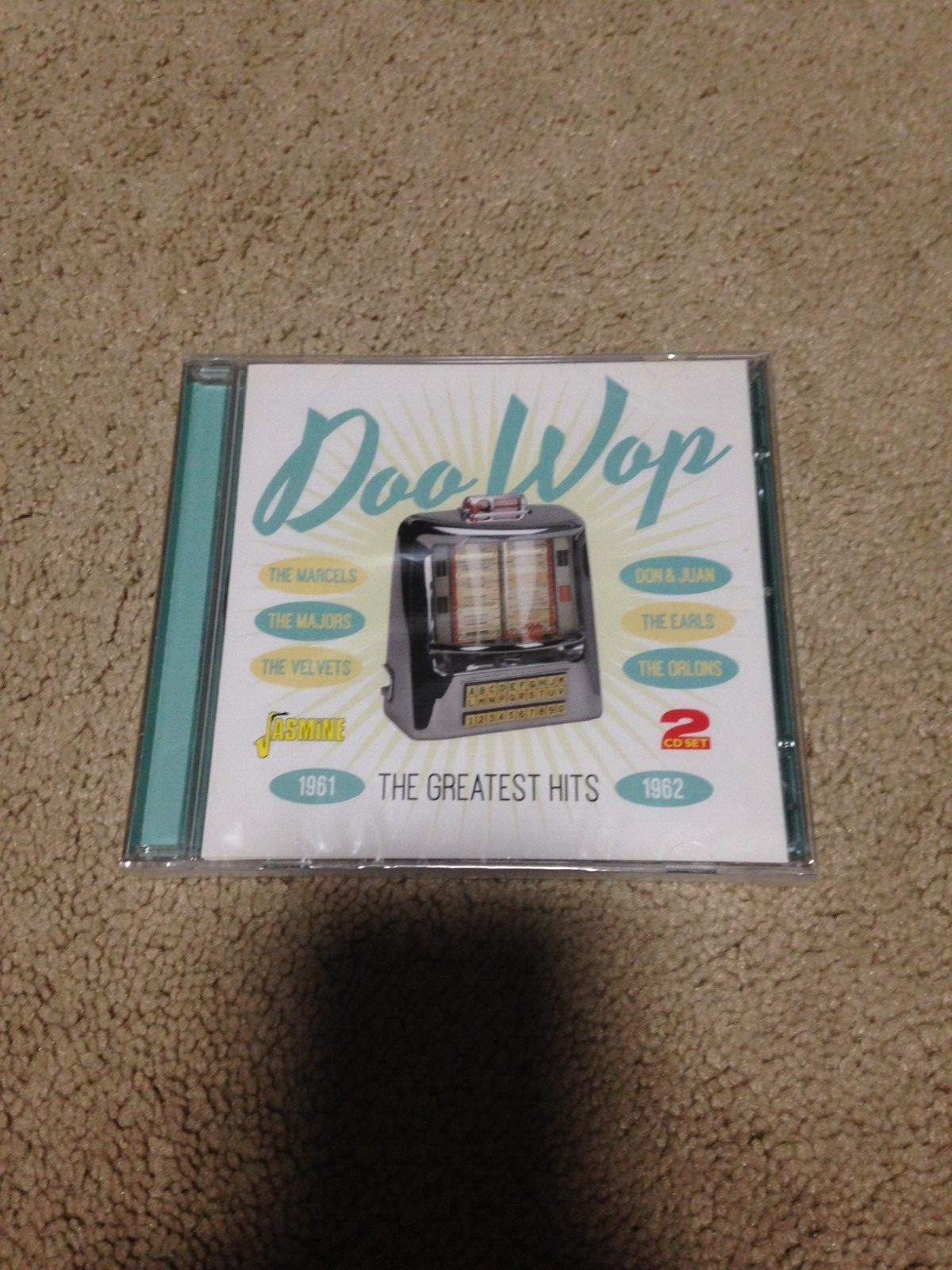 DOO WOP GREATEST HITS CD NEW THE MARCELS THE EARLS 1961 1962 2 CD SET