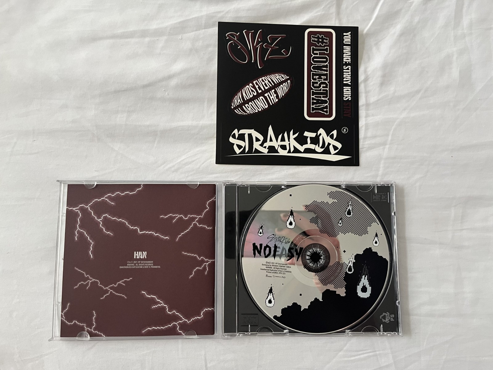Stray Kids NoEasy Album Han Jewel Case