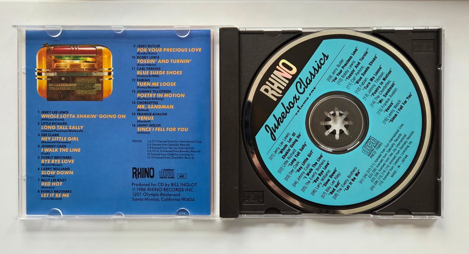 Jukebox Classics Volume 1 17 Top Hits of the 50"s and 60"s