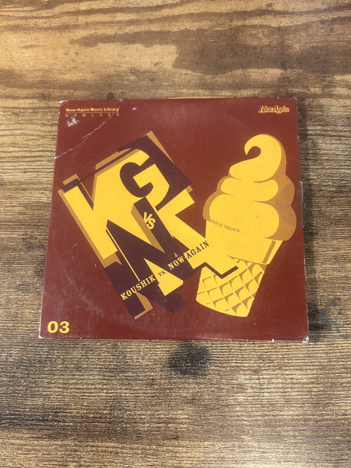 Koushik Vs. Now-Again CD Rare Hip Hop Funk