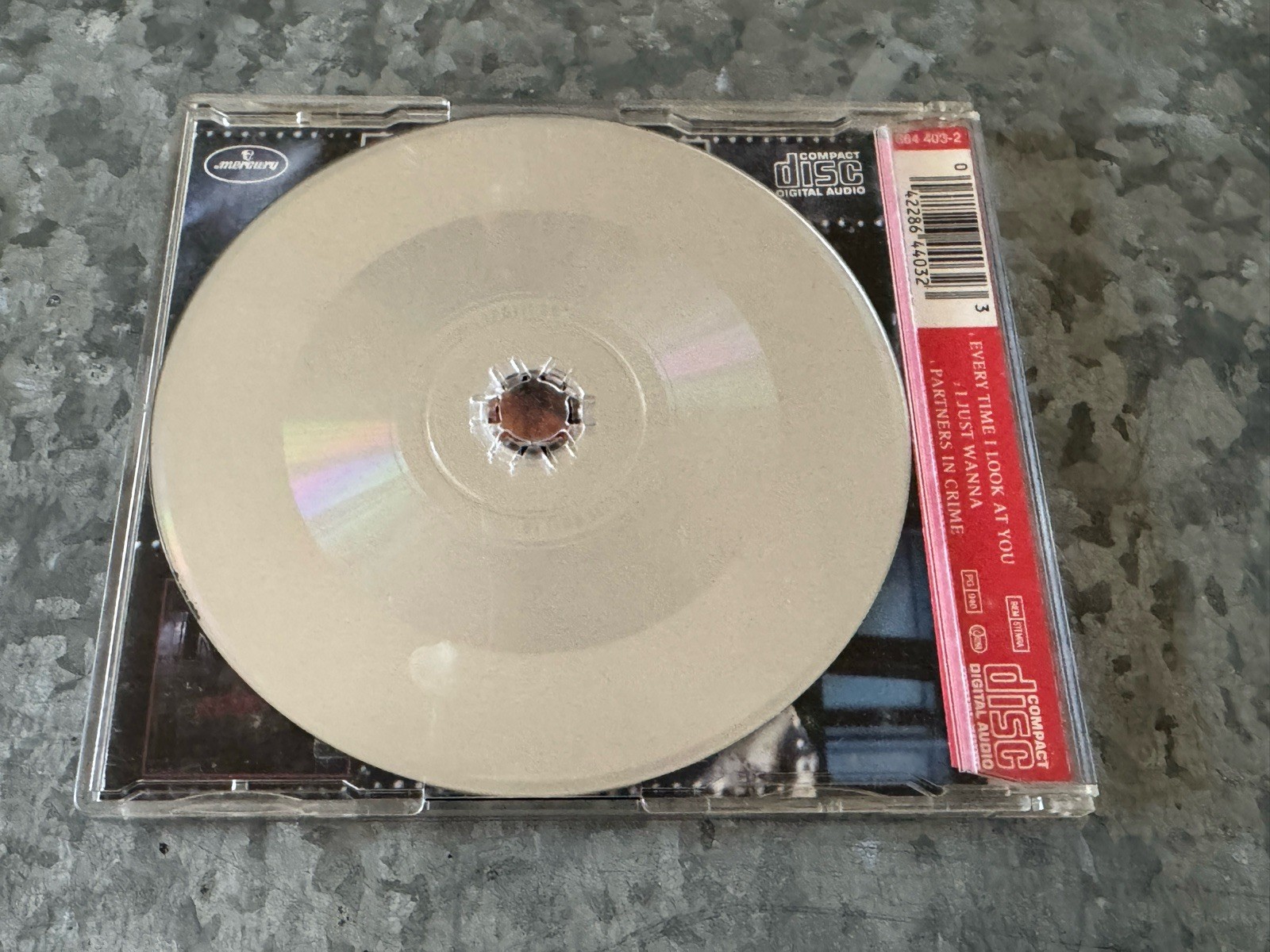 KISS - Every time I Look At You - German CD Single - Partner In Crime - Rare!