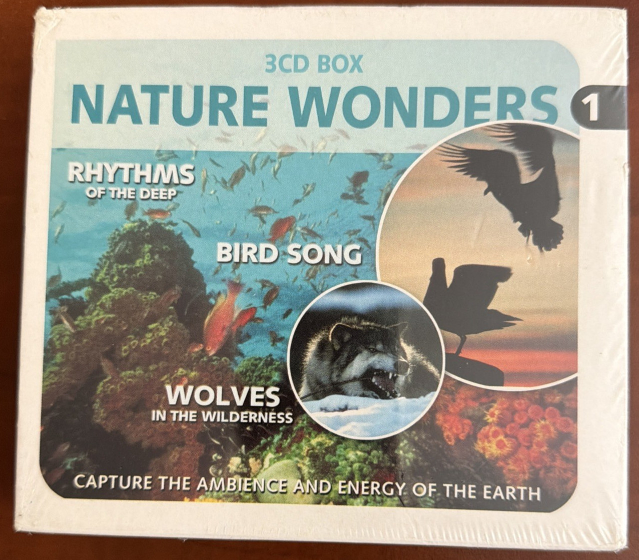 Nature Sounds Relaxation CD Lot 8 Ocean Birds Sleep Ambient Calming New Sealed
