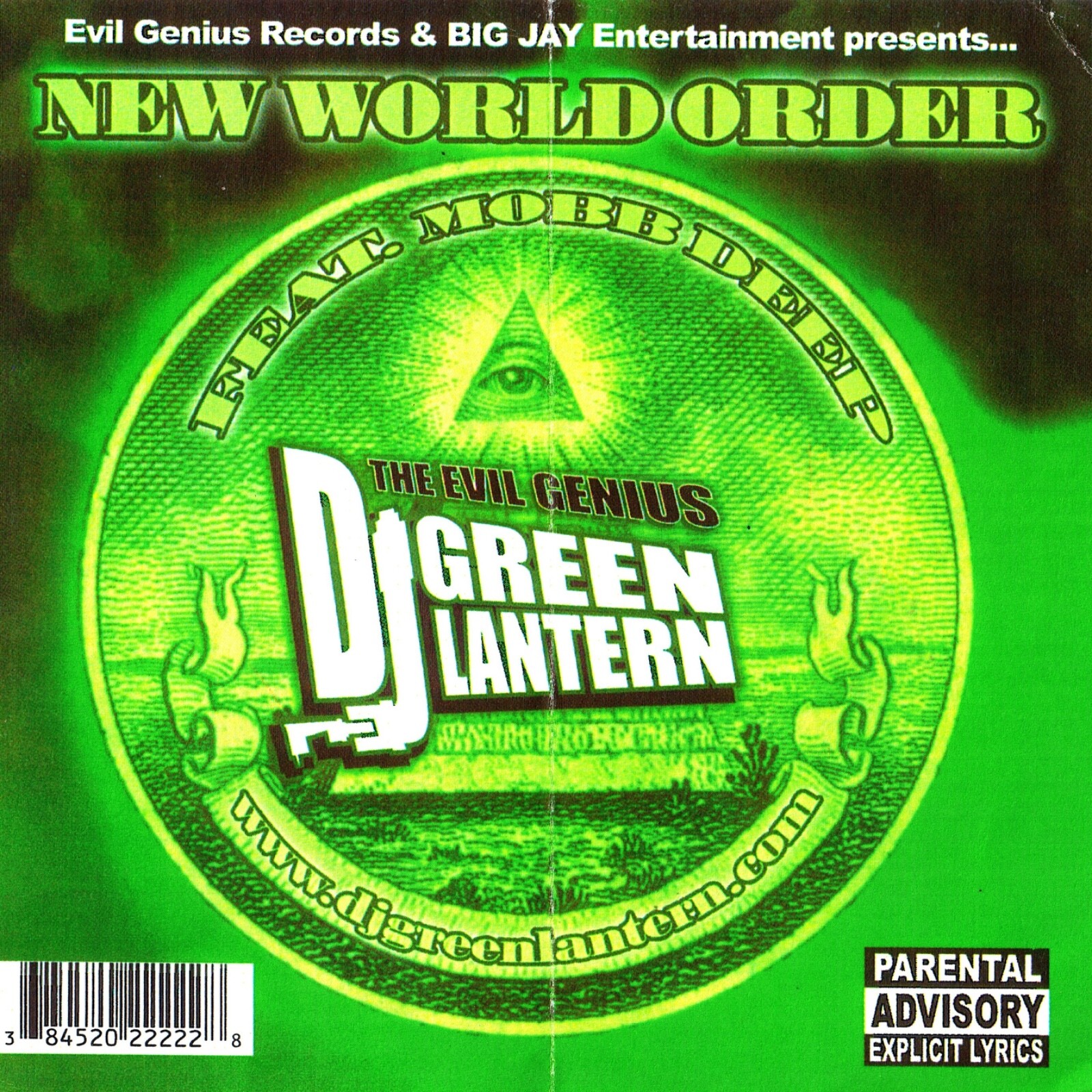DJ GREEN LANTERN - NEW WORLD ORDER PT. 1 - HIP HOP RAP NYC MIXTAPE MIX CD