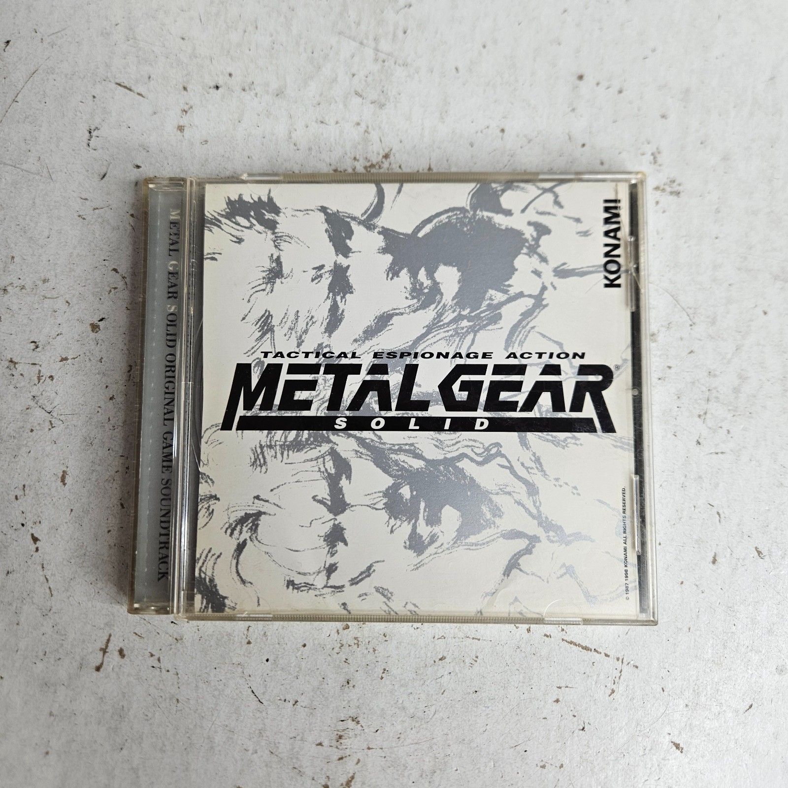 Metal Gear Solid Original Game Soundtrack CD