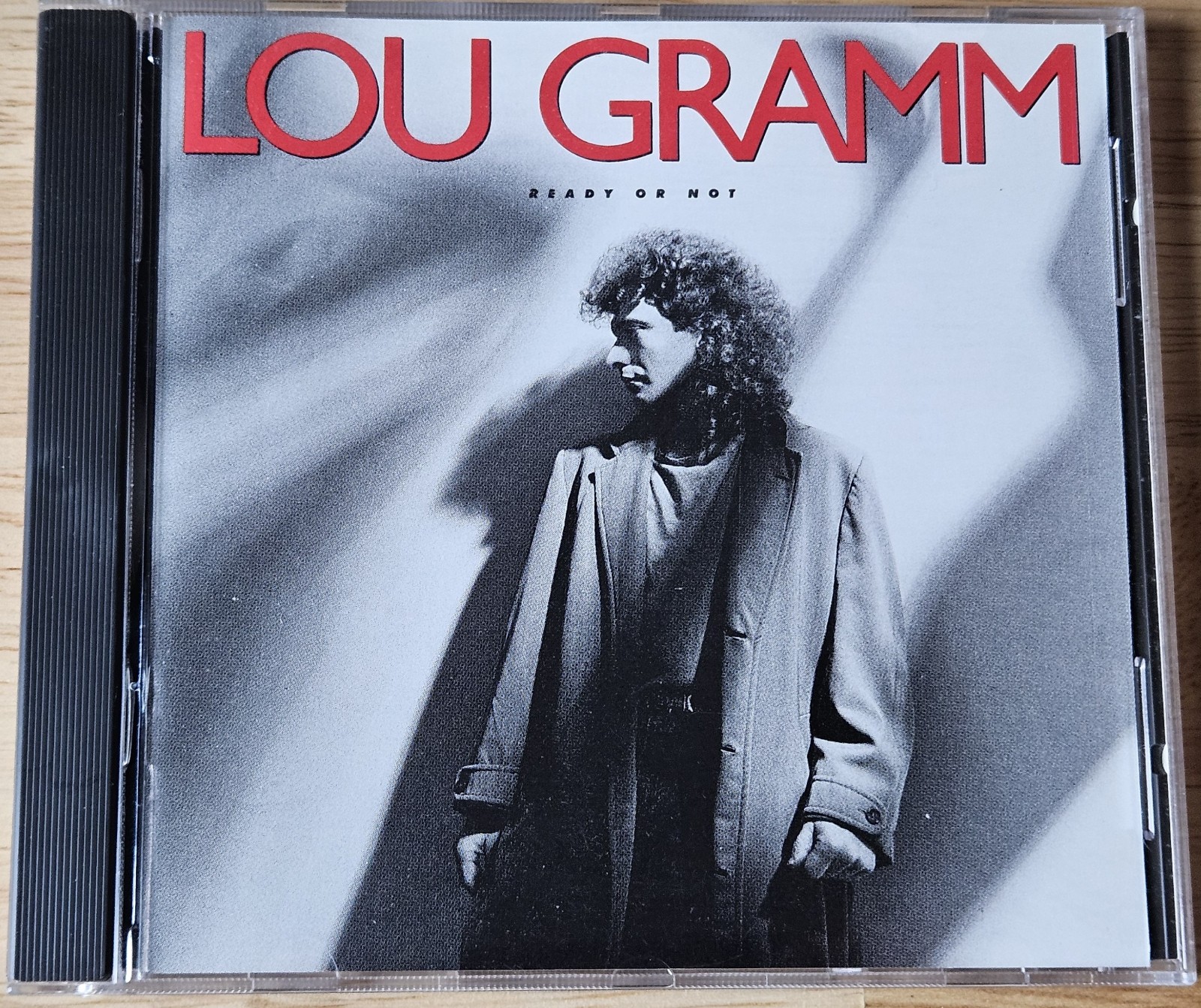 Lou Gramm "Ready or Not" CD 1987 Atlantic Very Good