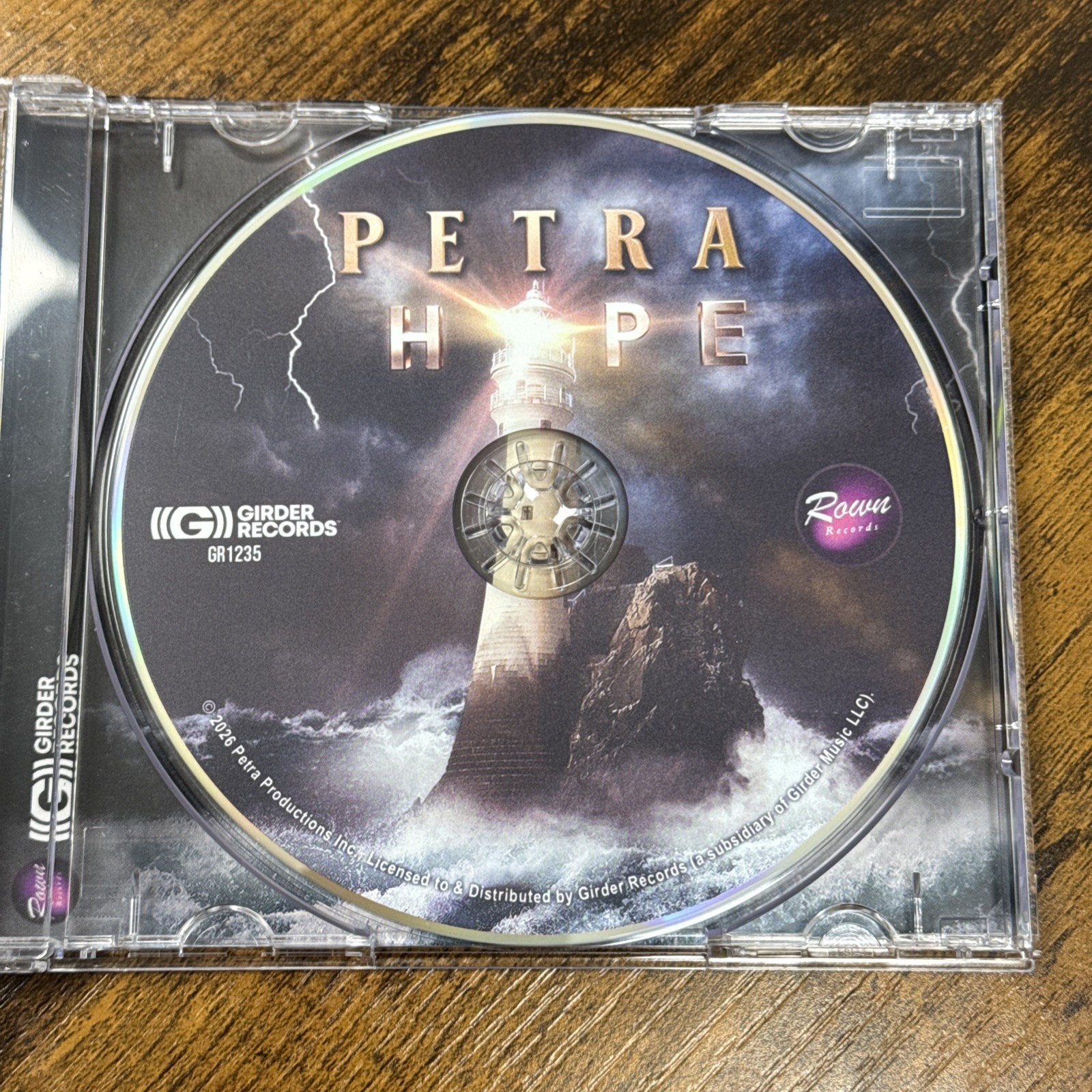 Petra - Hope (CD) 2026 Girder, FIRST ALBUM IN 20 YEARS! Christian Rock