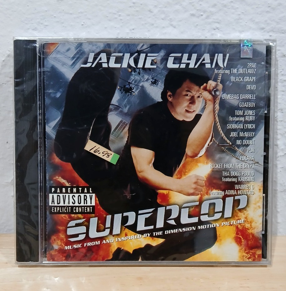 Supercop Music From And Inspired By Motion Picture CD Album Factory Sealed 1996