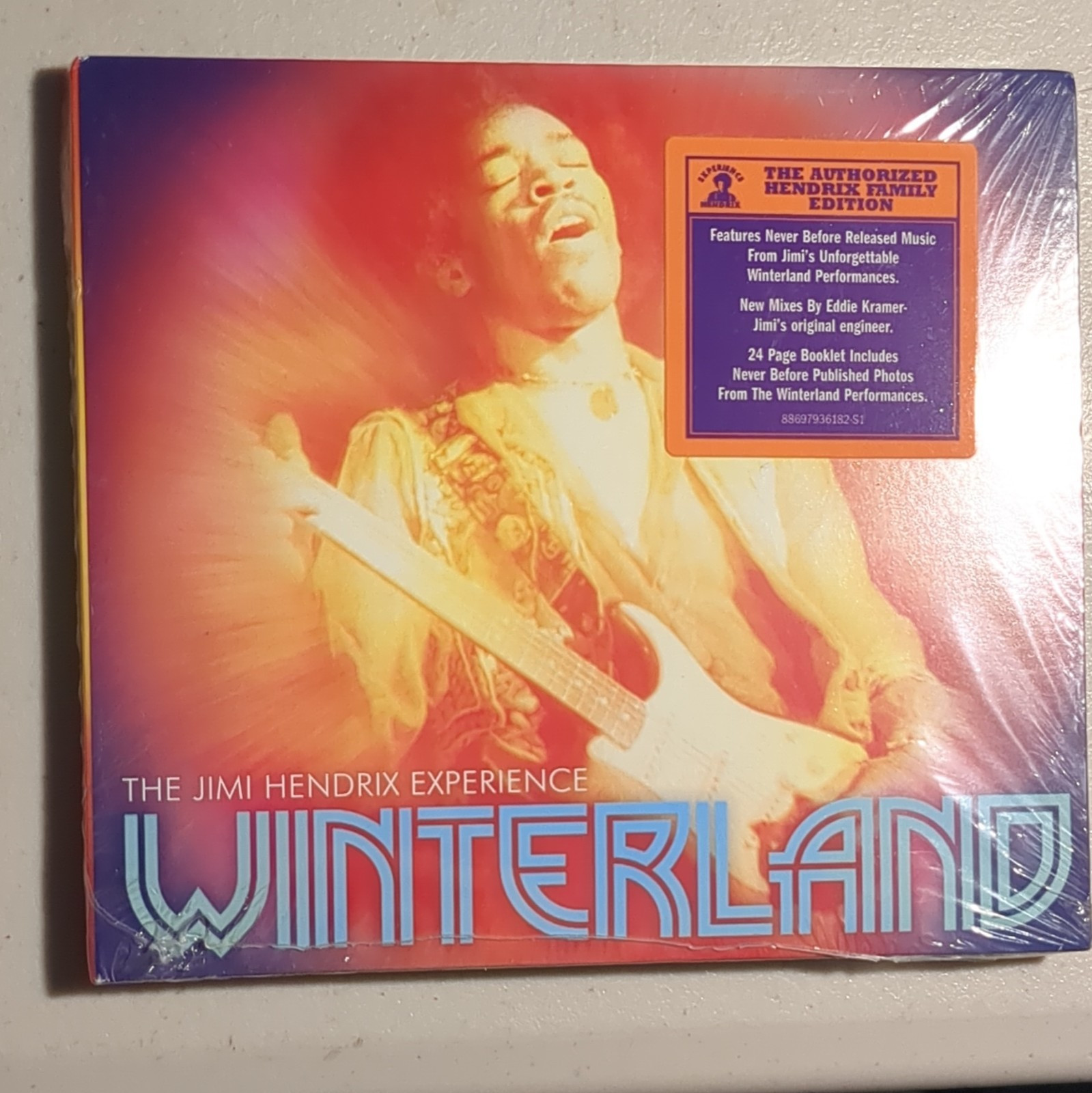 The Jimi Hendrix Experience Winterland CD Sealed Promo ORAW 34 S1