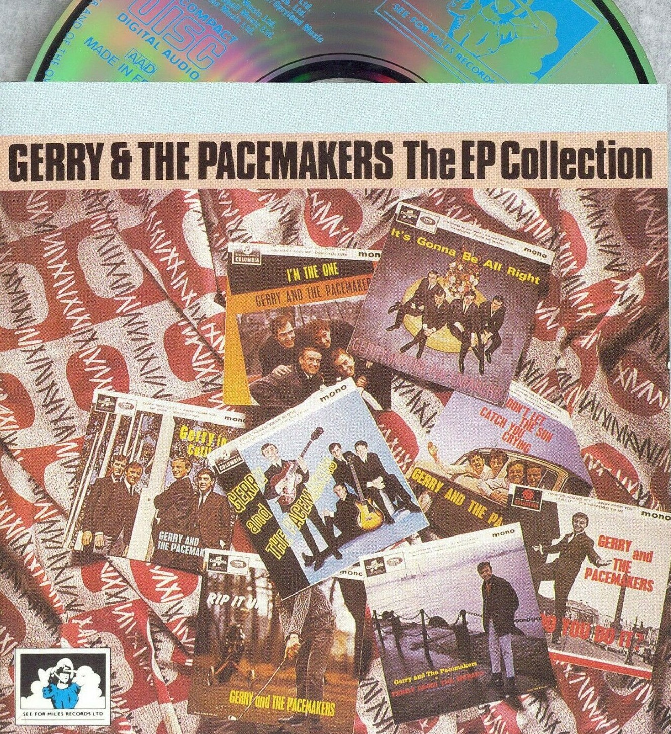 GERRY & THE PACEMAKERS THE EP COLLECTION FRANCE IMPORT SEE FOR MILES CD 22 TRACK