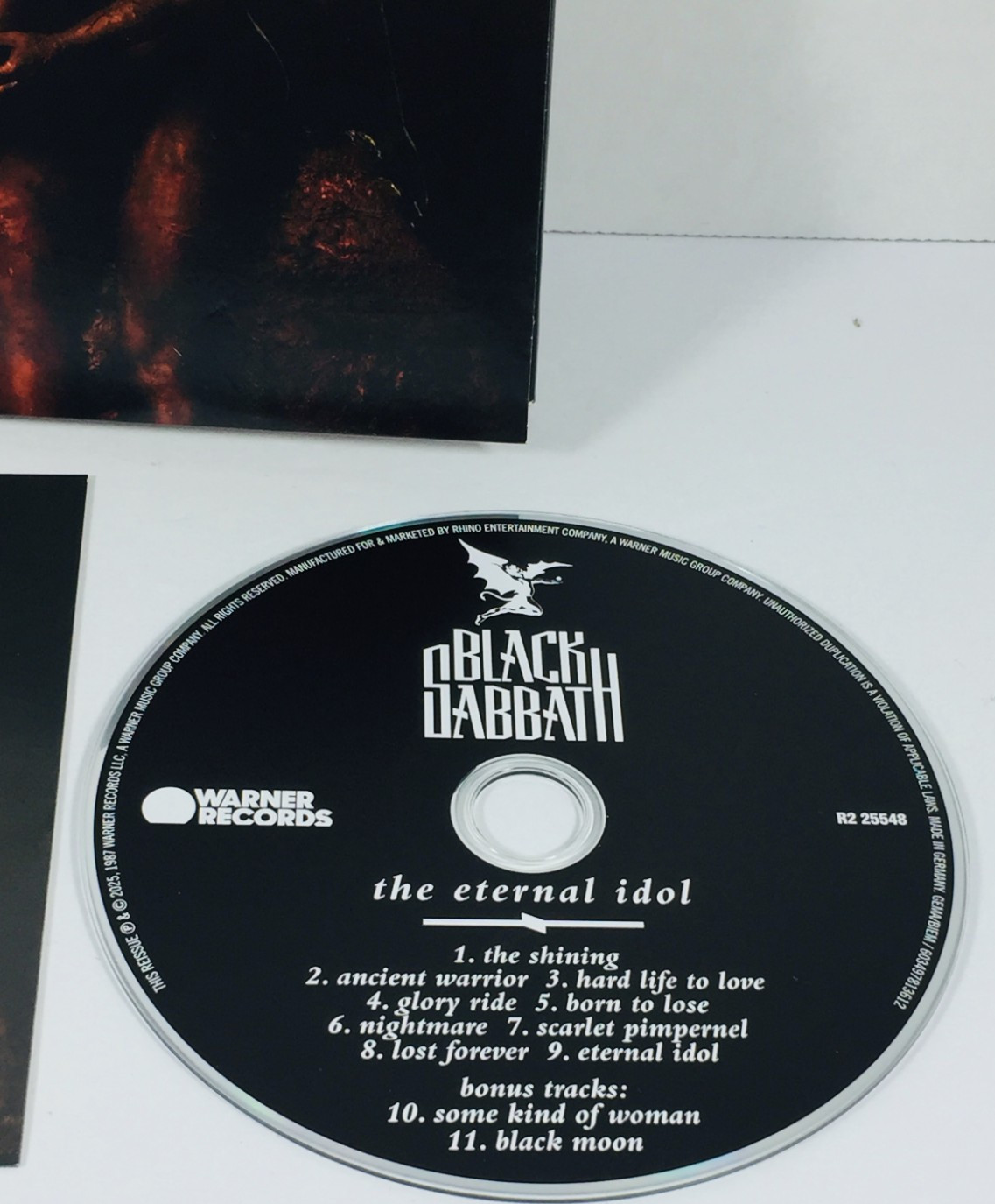 BLACK SABBATH - THE ETERNAL IDOL (2025) CD (DIGIPAK) REMASTERED (REISSUE) BONUS