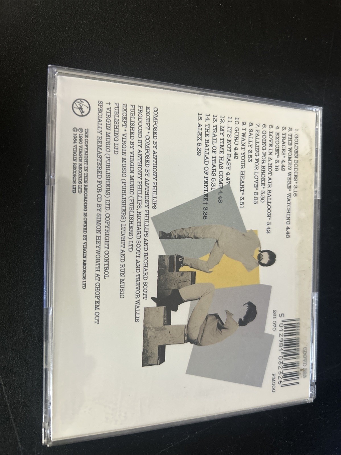 The Anthony Phillips Band / Invisible Men - CD 1994