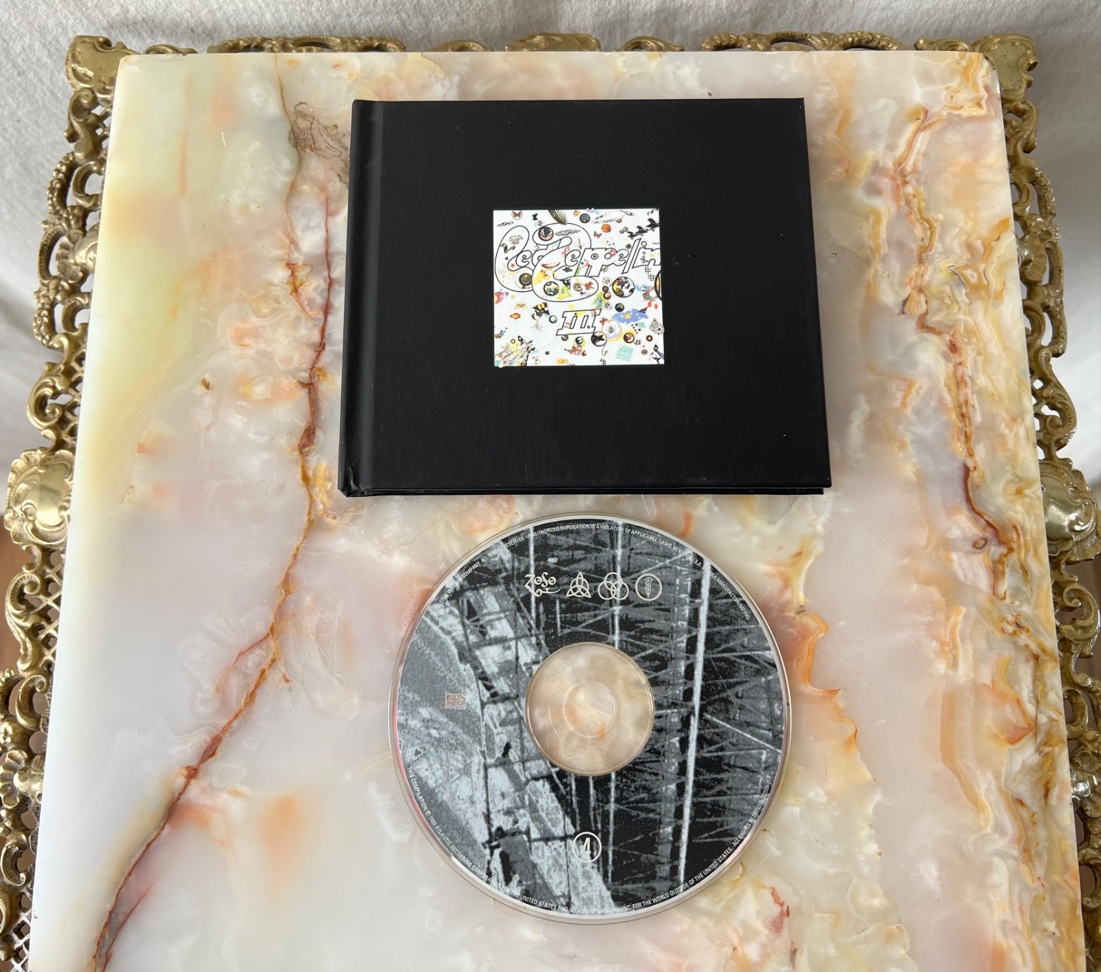 Vintage 1993 Led Zeppelin The Complete Studio Recordings 10 CD Box Set Read