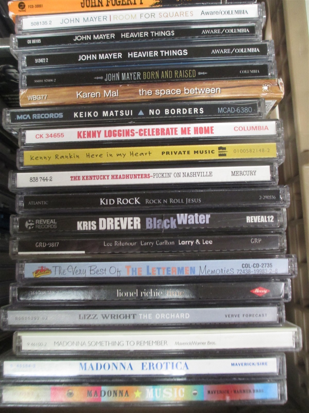 Pop Rock Country etc your choice 6 for $18 FS or $3 ea + flat Shipping
