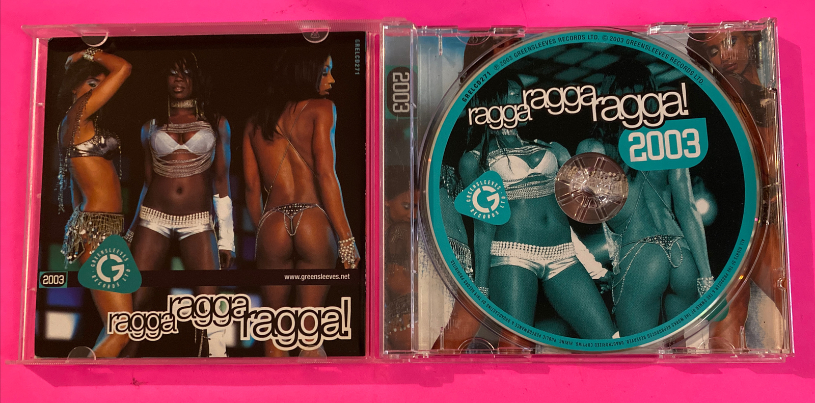 RAGGA RAGGA RAGGA ! (CD 2003) RAW X RATED DANCEHALL - LIKE NEW - FREE SHIPPING