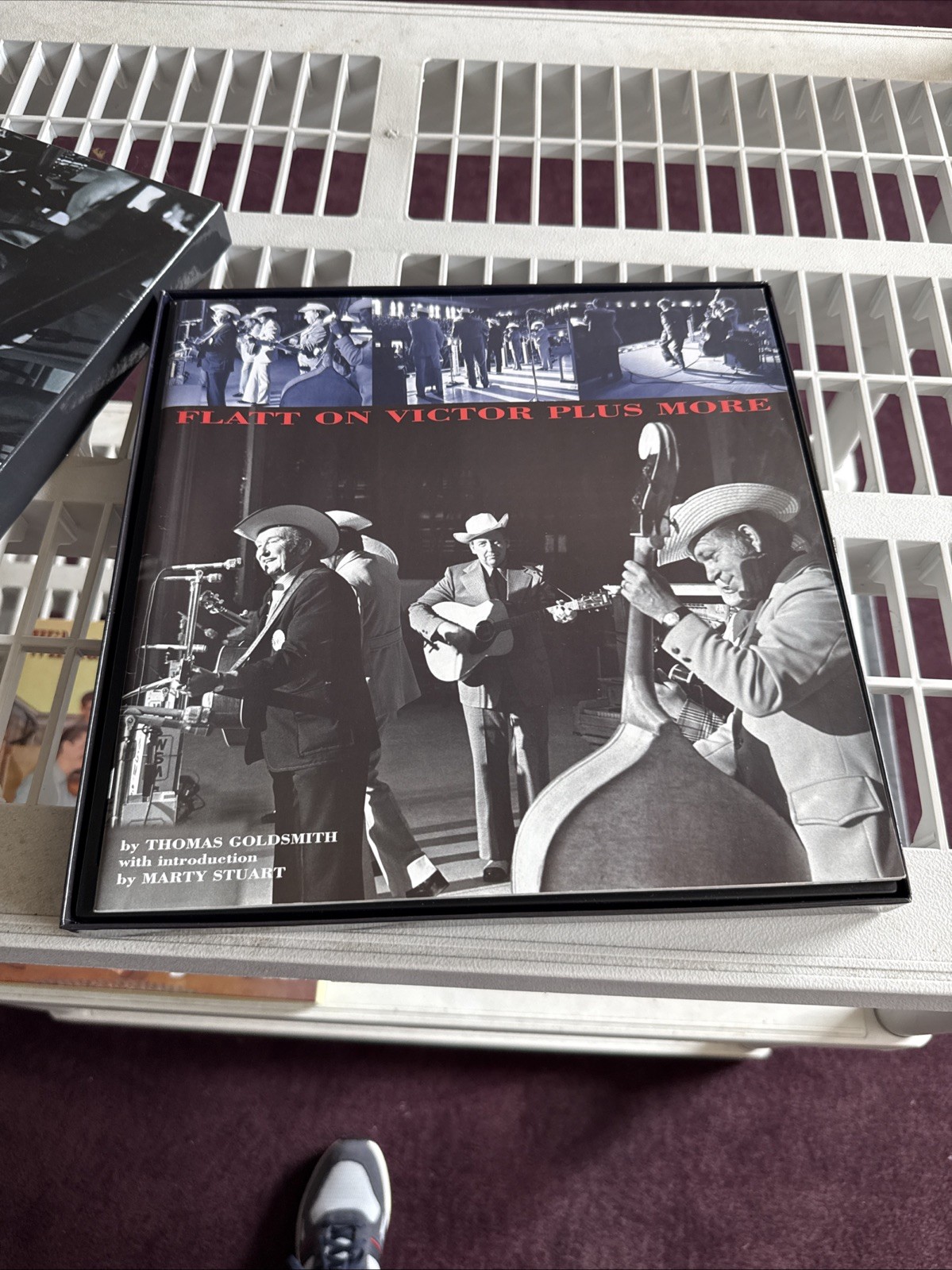 Lester Flatt on Victor Plus More - Deluxe Bear Family 6 CD Box Set & Book