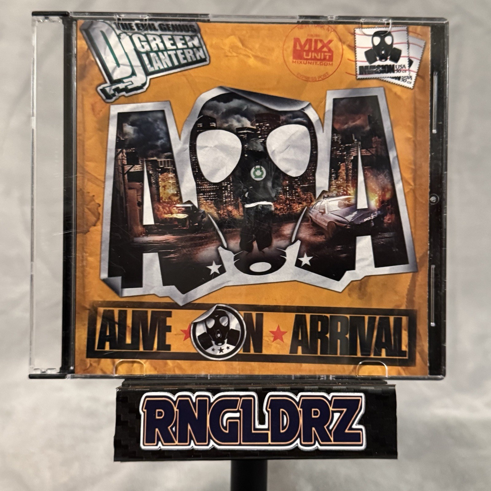 DJ Green Lantern - Alive On Arrival Mixtape CD Promo 2000’s